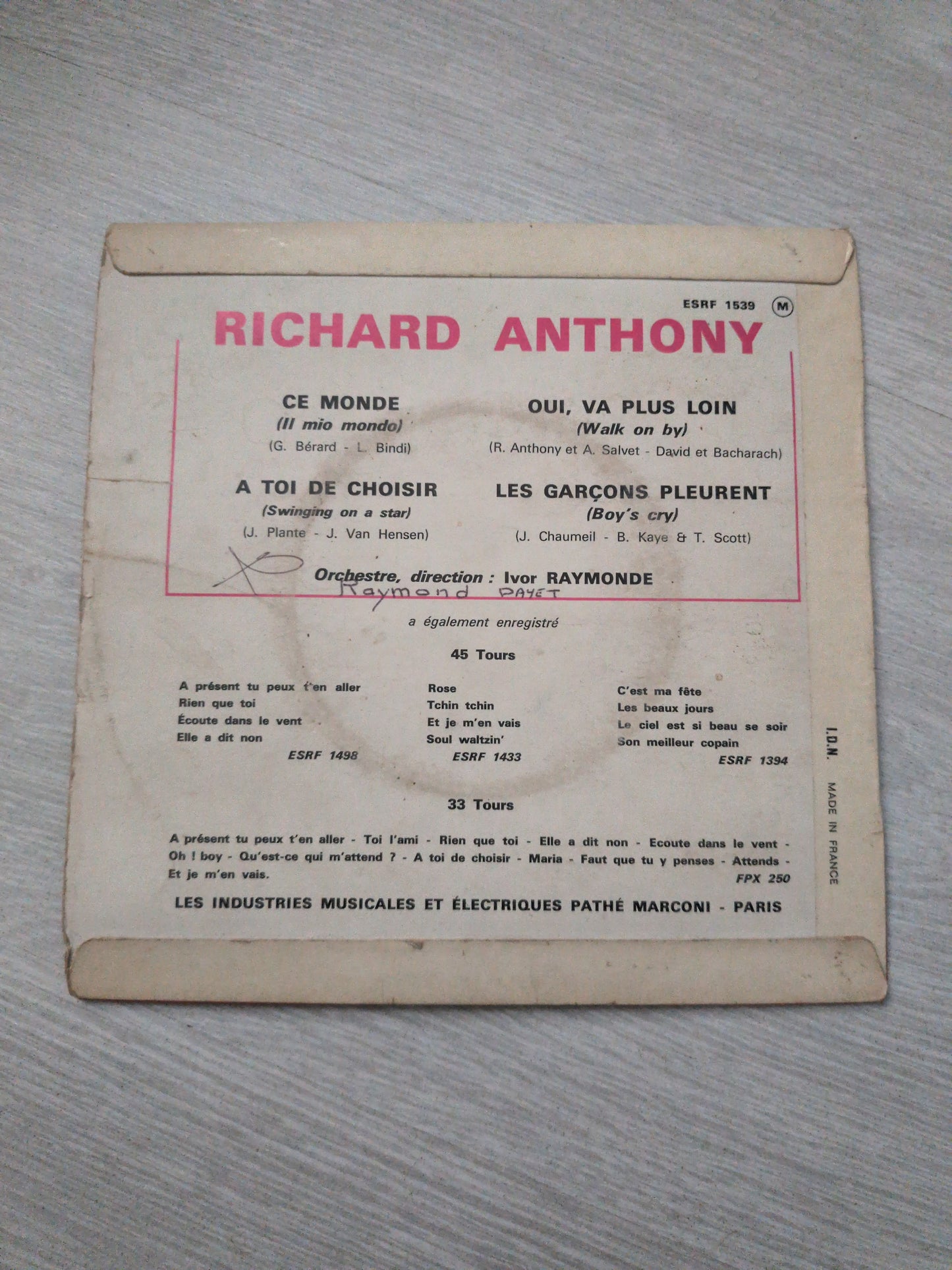 Richard Anthony