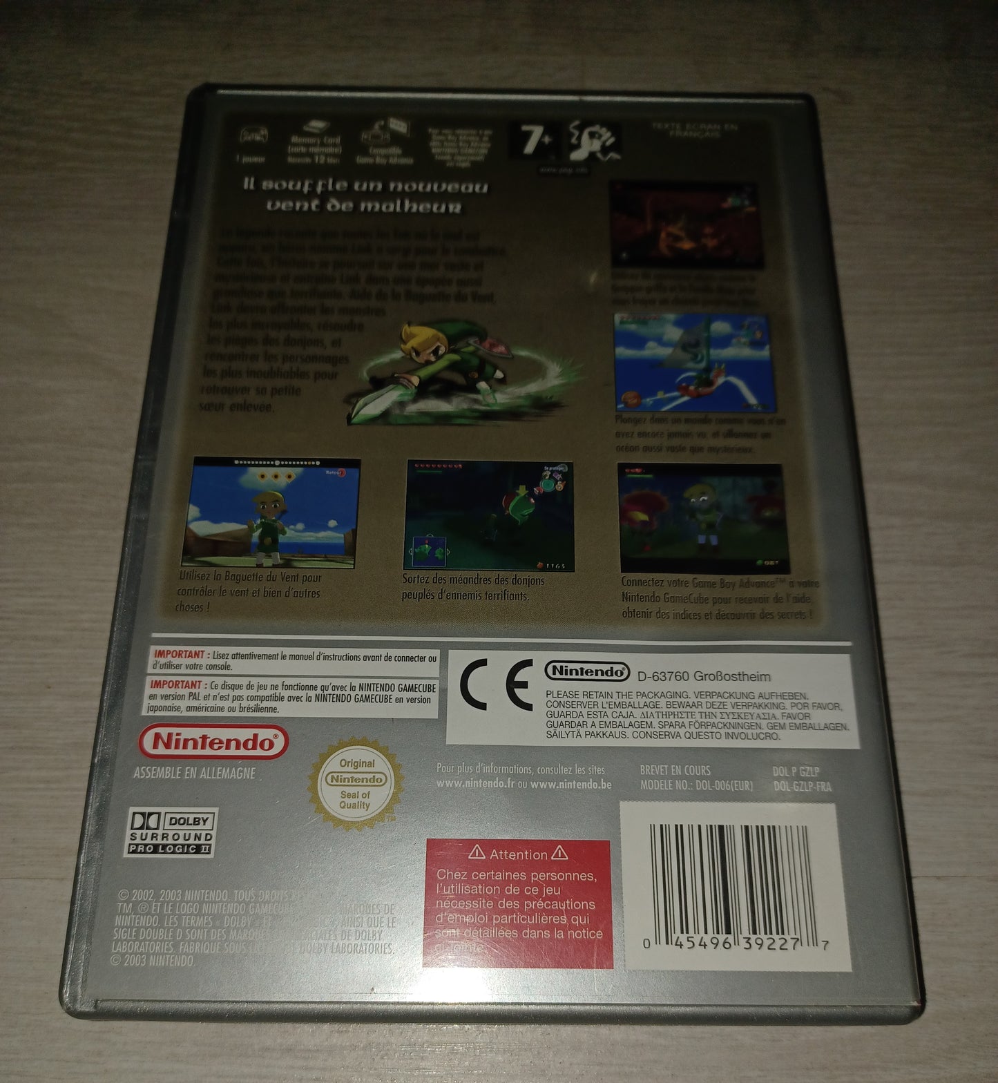 The legend of zelda the windwaker (le choix des joueurs)