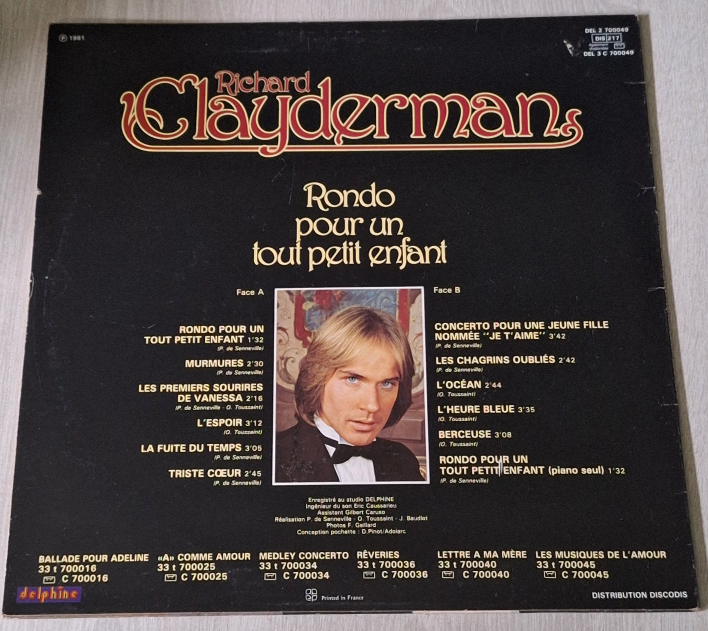 Richard Clayderman - Rondo pour un tout petit enfant