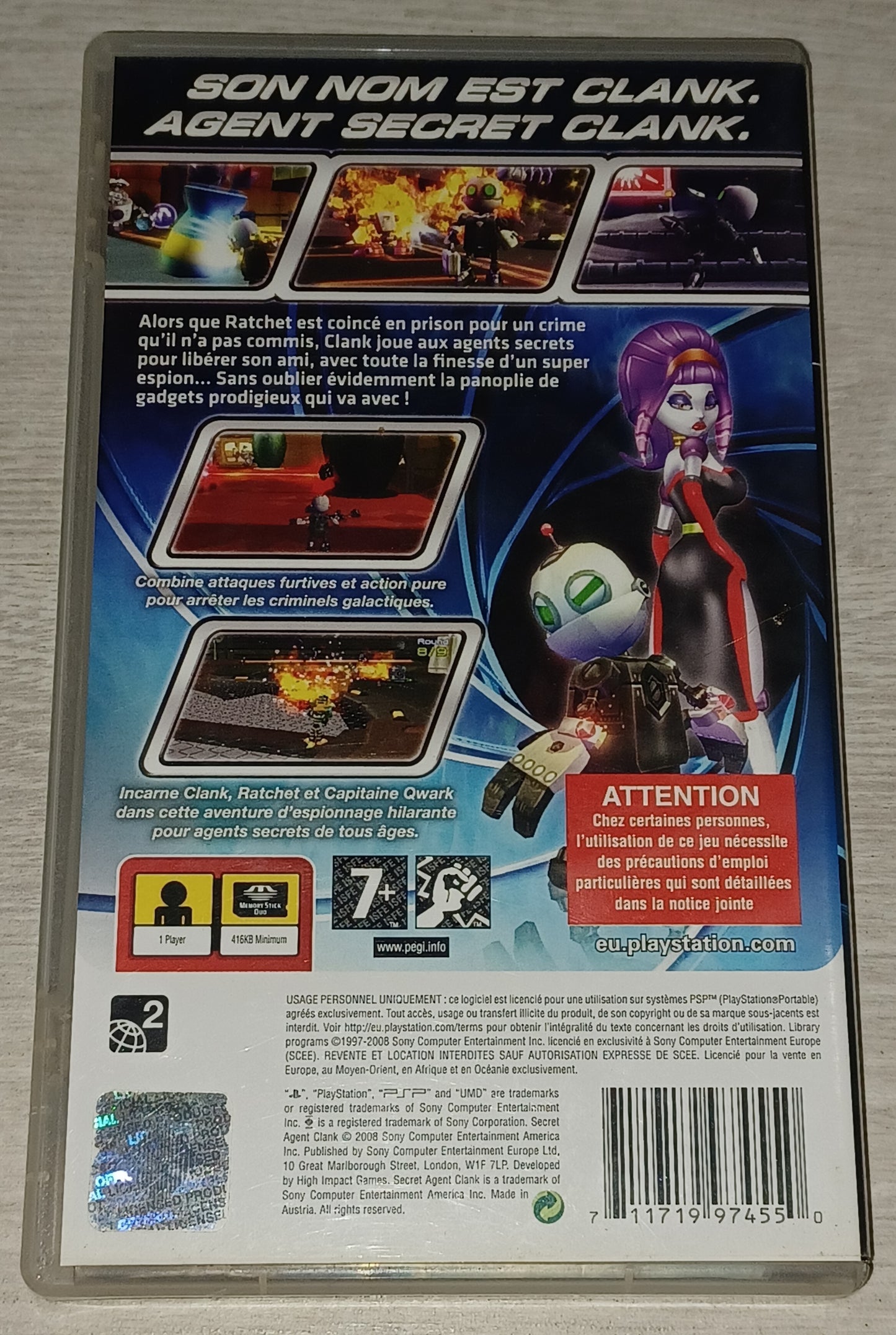 Secret agent clank