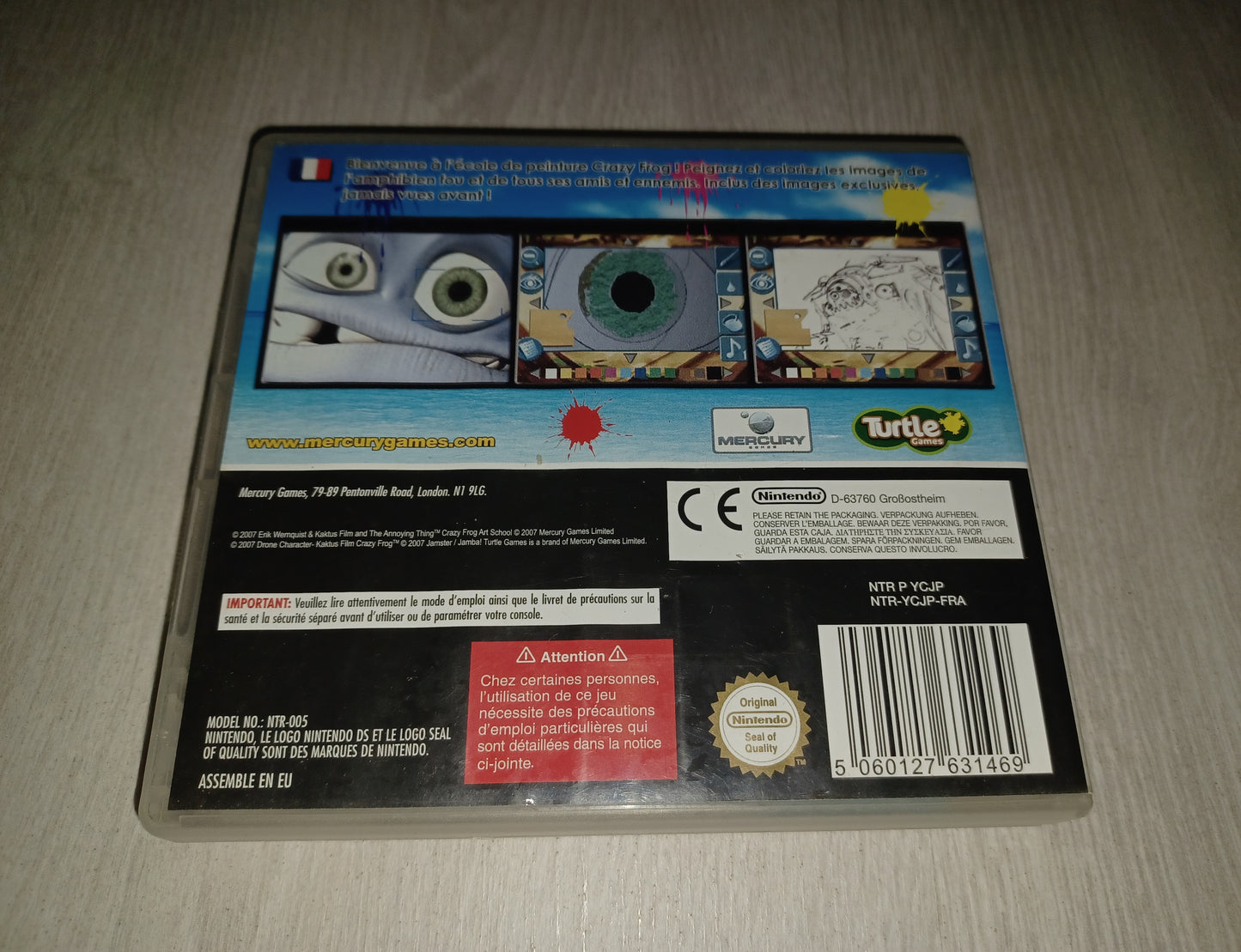 Crazy Frog collectables : Art school