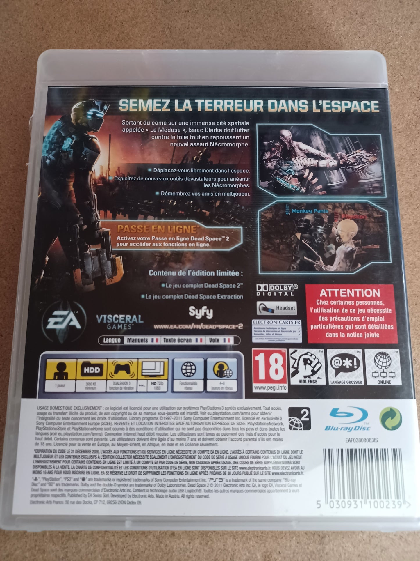 Dead space 2 Limited edition