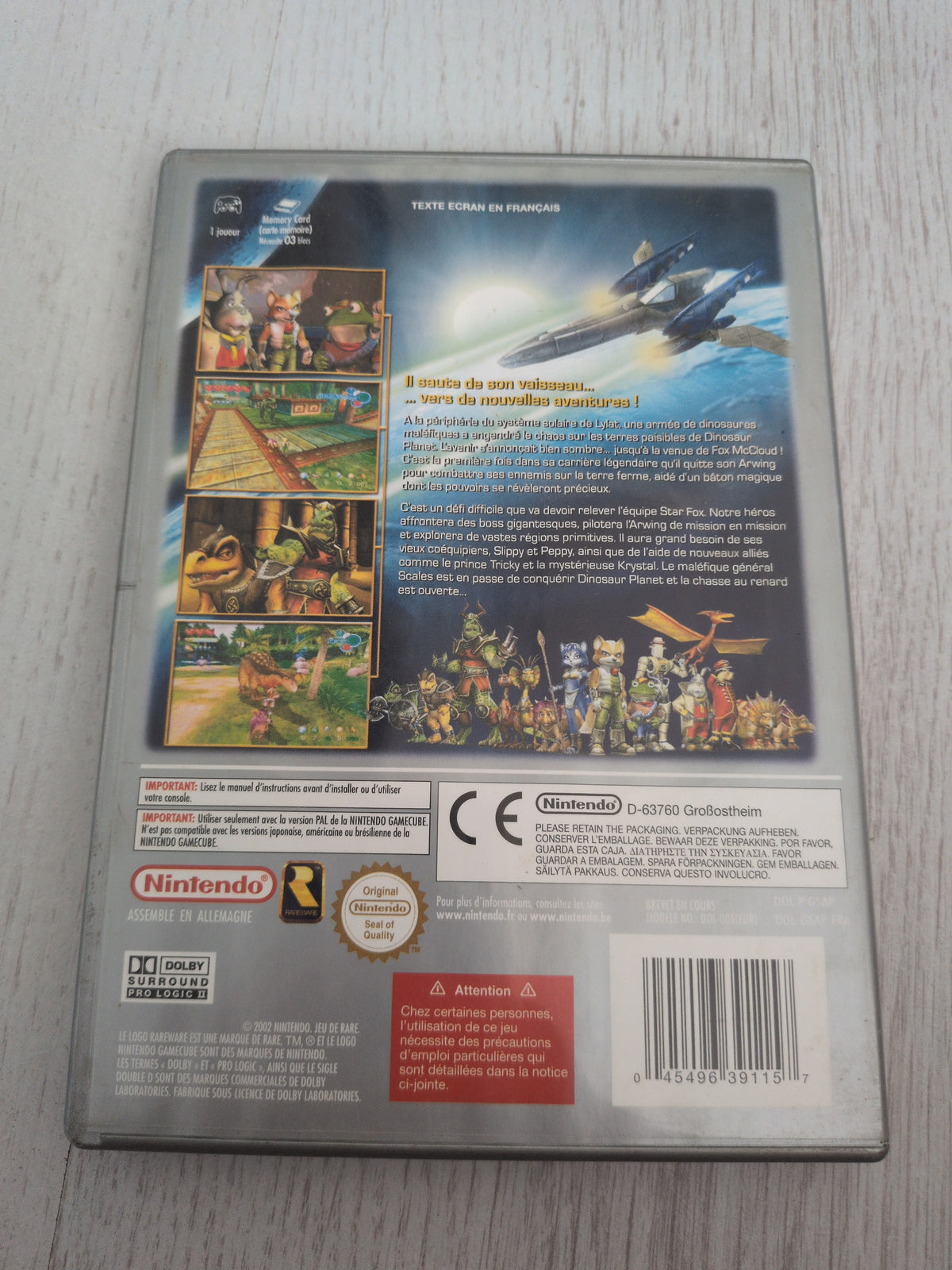Starfox adventures (le choix des joueurs)