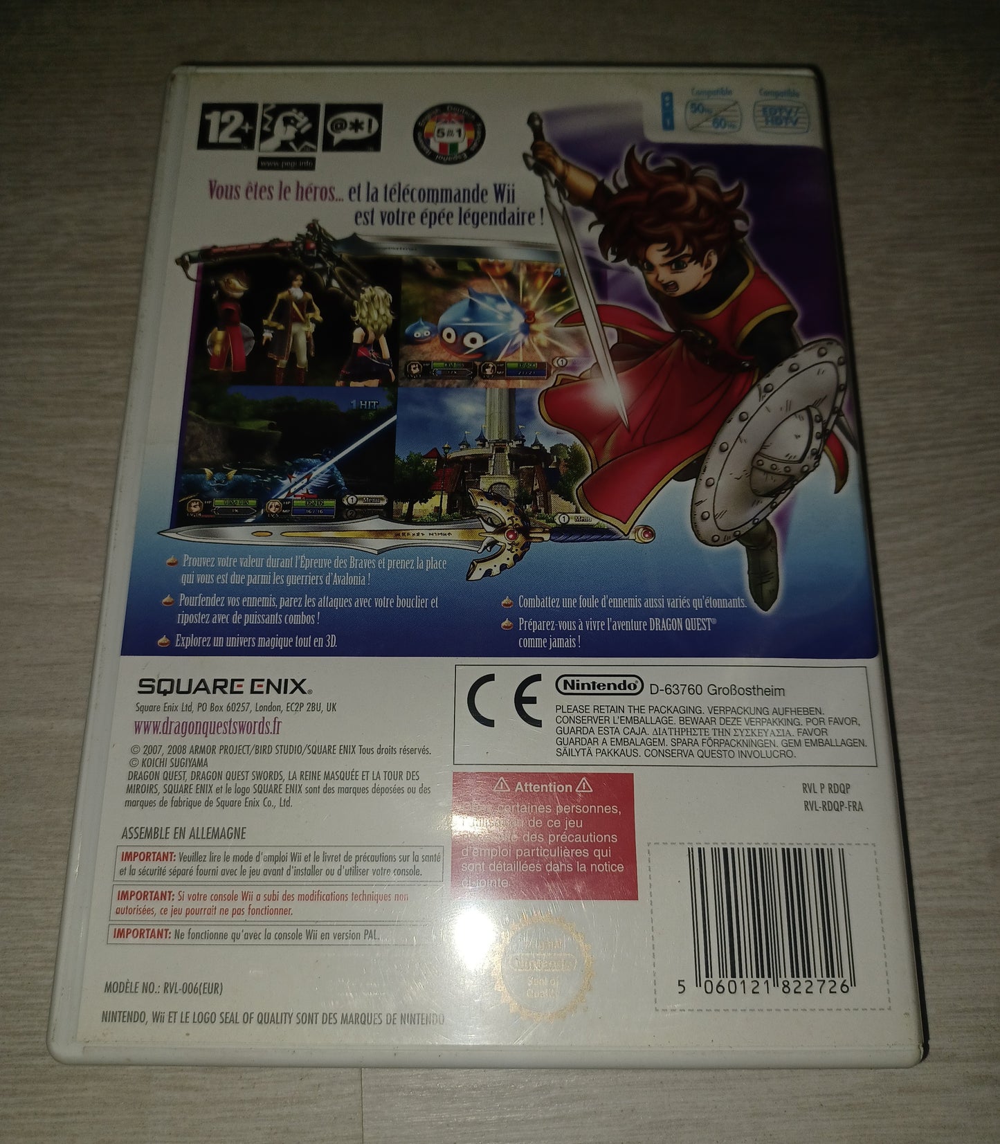 Dragon quest swords : La reine masquée et la tour des miroirs