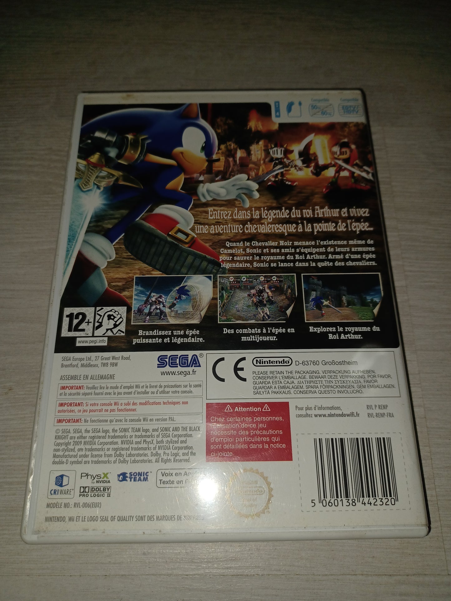 Sonic et le chevalier noir
