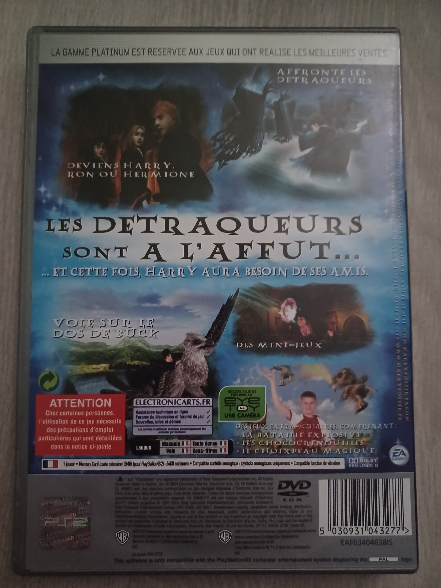 Harry potter etcle prisonnier d'Azkaban (Platinum)
