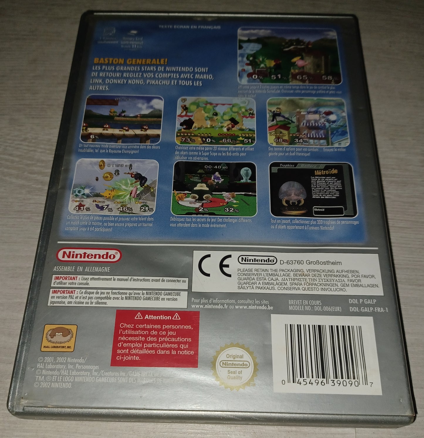 Super smash bros melee (le choix des joueurs)