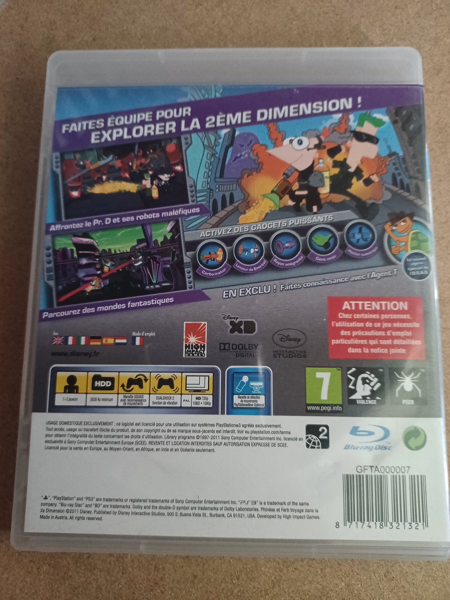 Phineas et ferb : Voyage dans la 2e dimension