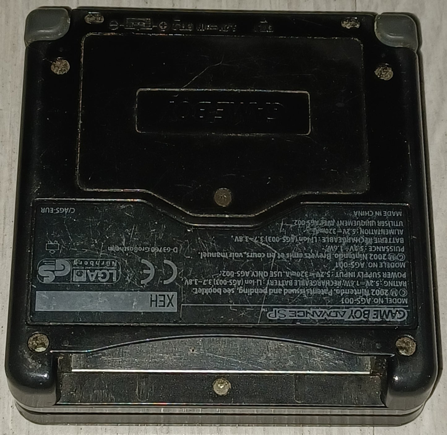 Gameboy Advance SP