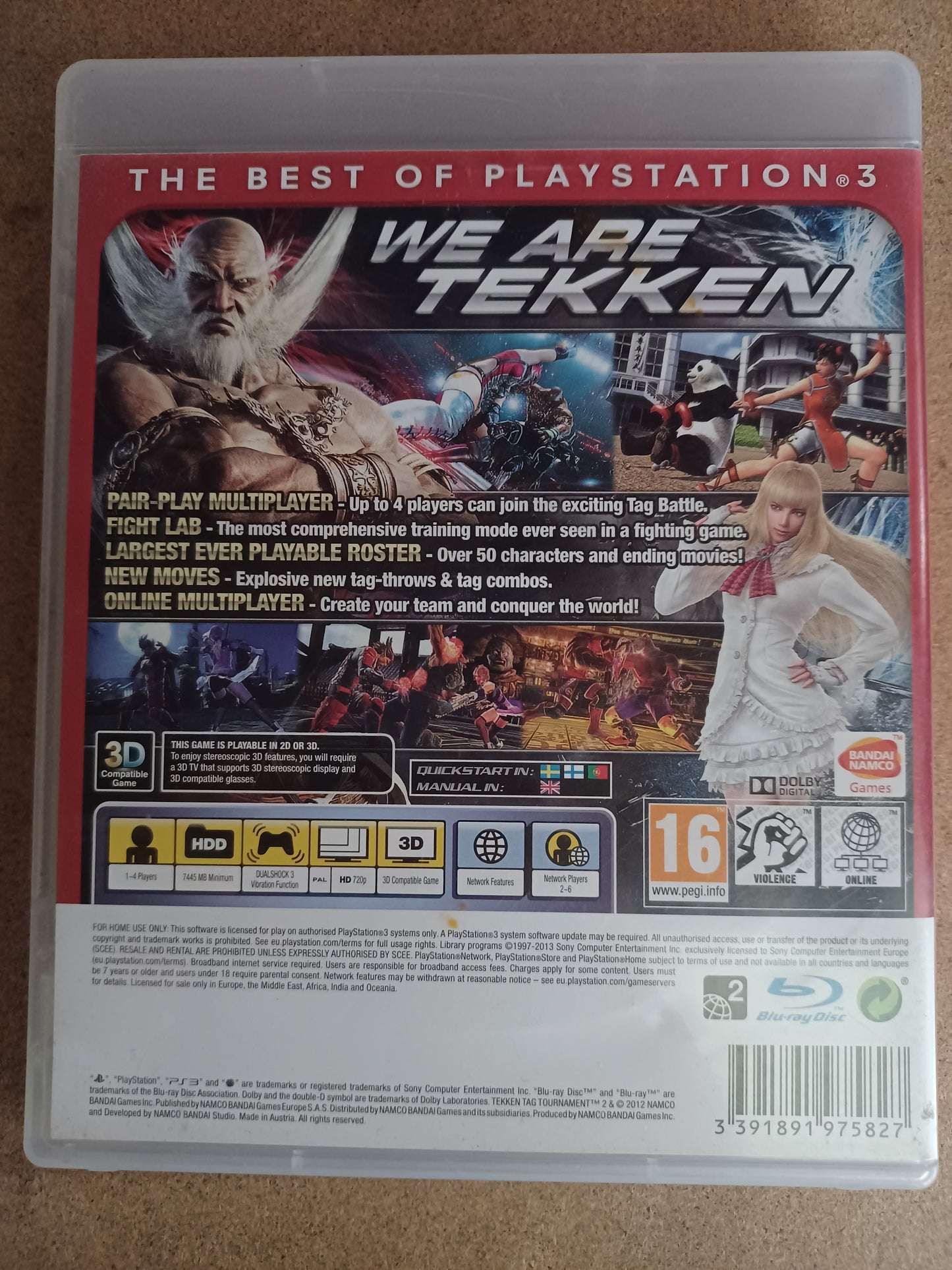 Tekken tag tournament 2 (Essentials)