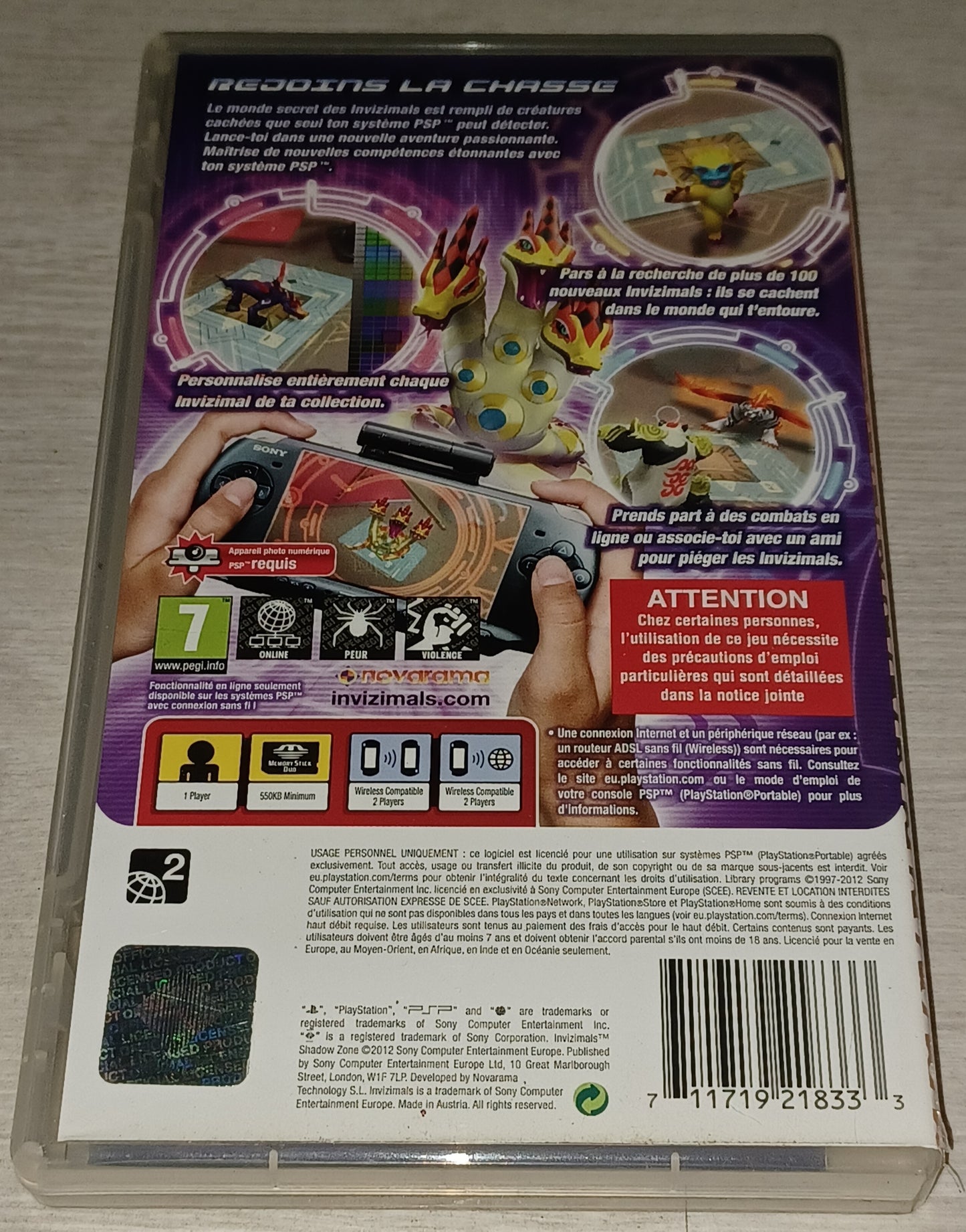 Invizimals shadow zone (essentials)