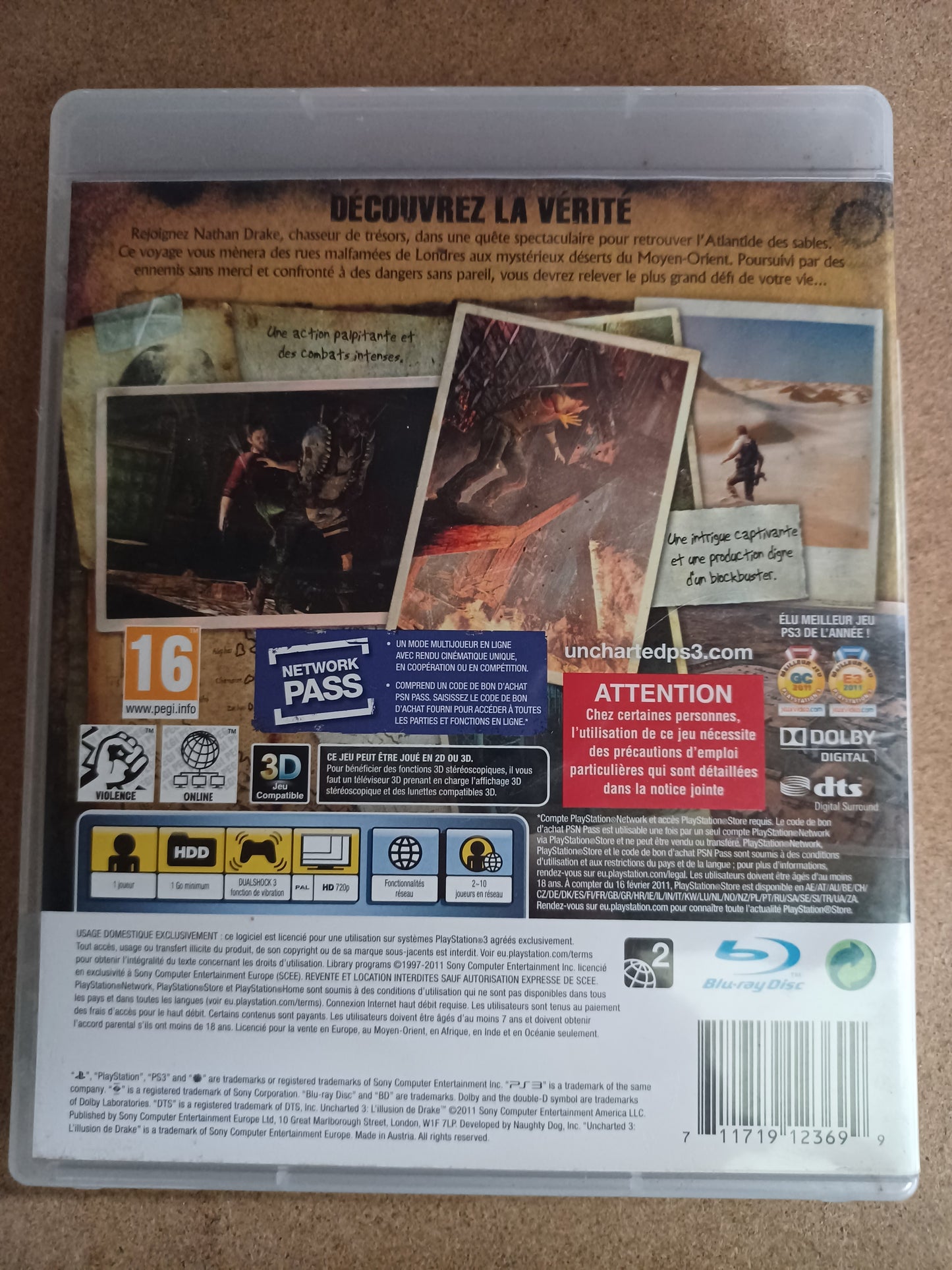 Uncharted 3 : L'illusion de drake