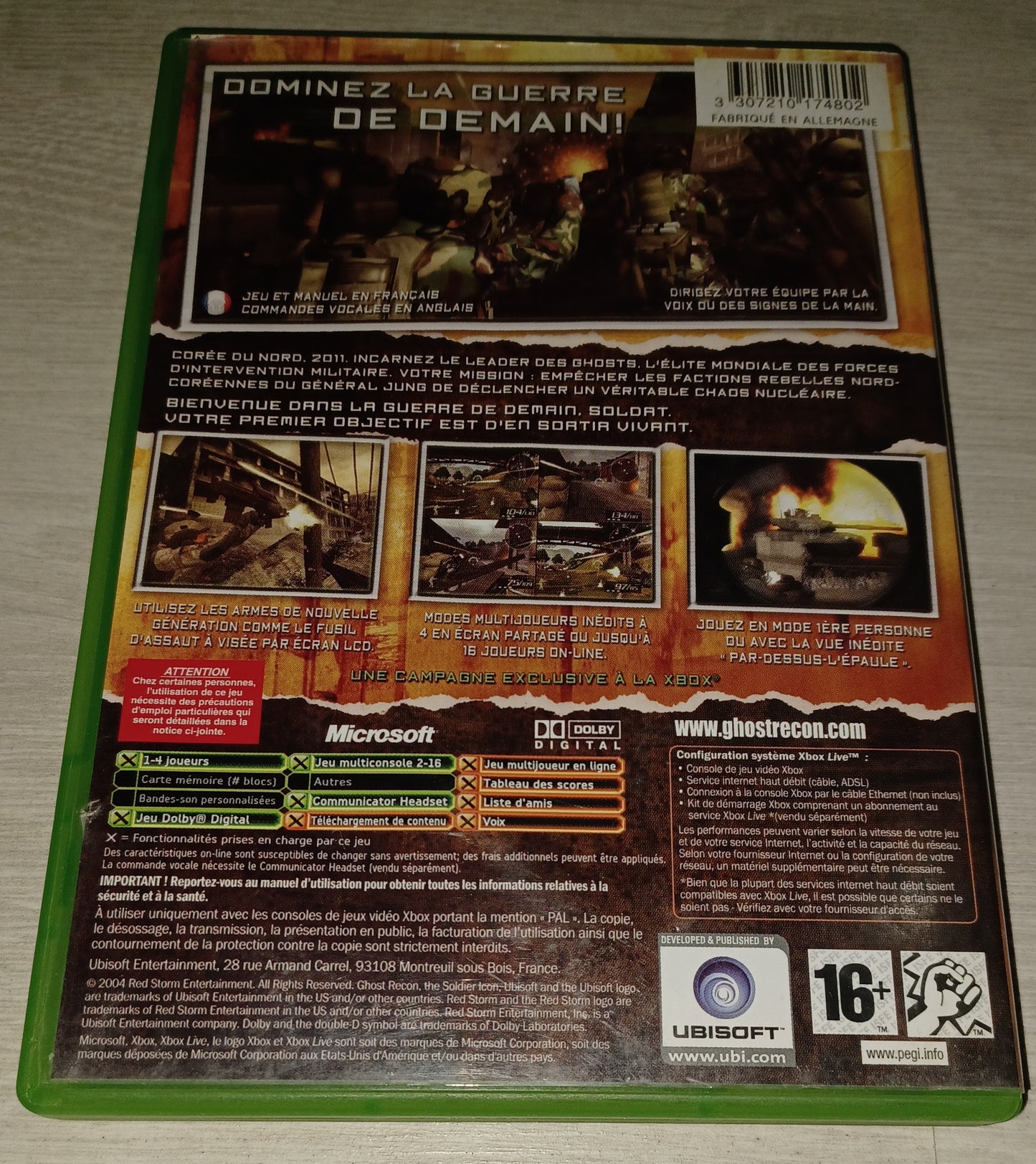 Tom clancy’s ghost recon 2