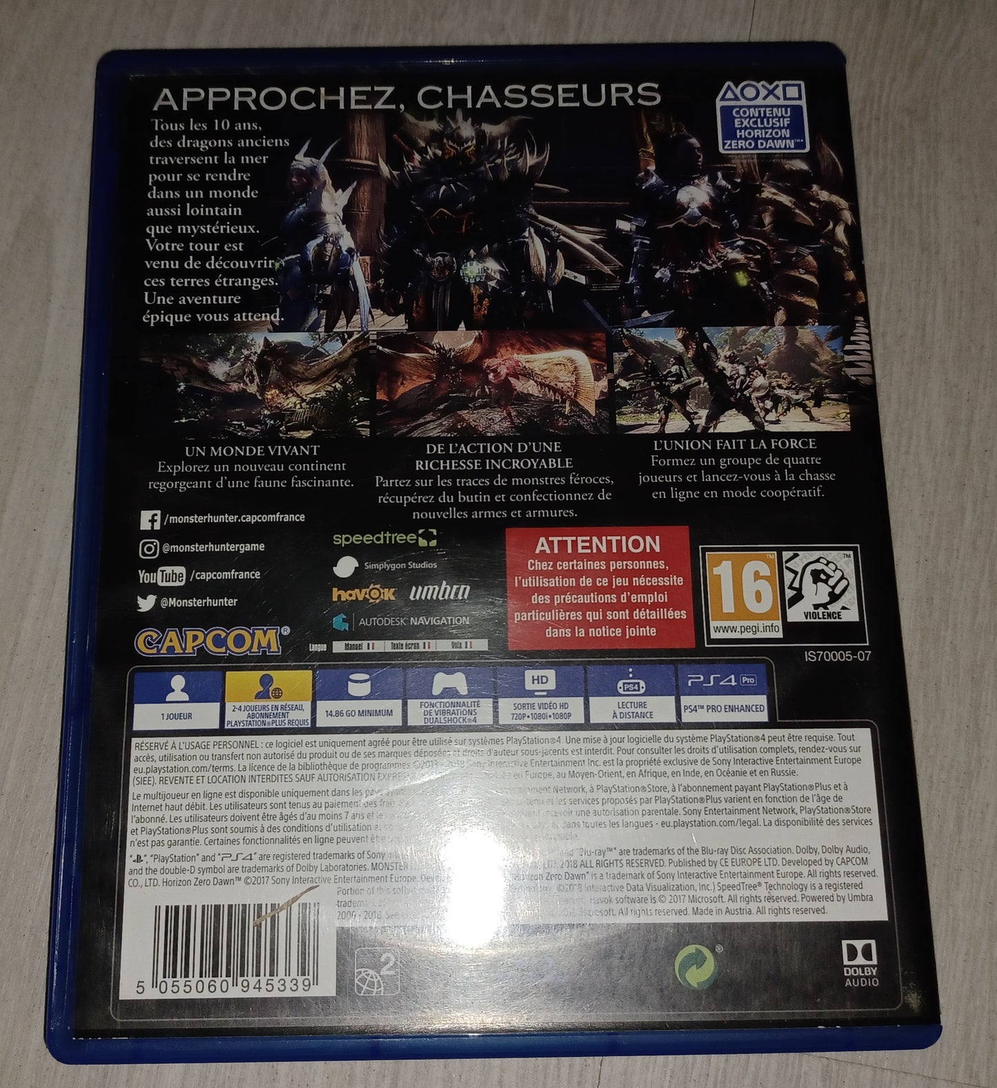 Monster hunter world