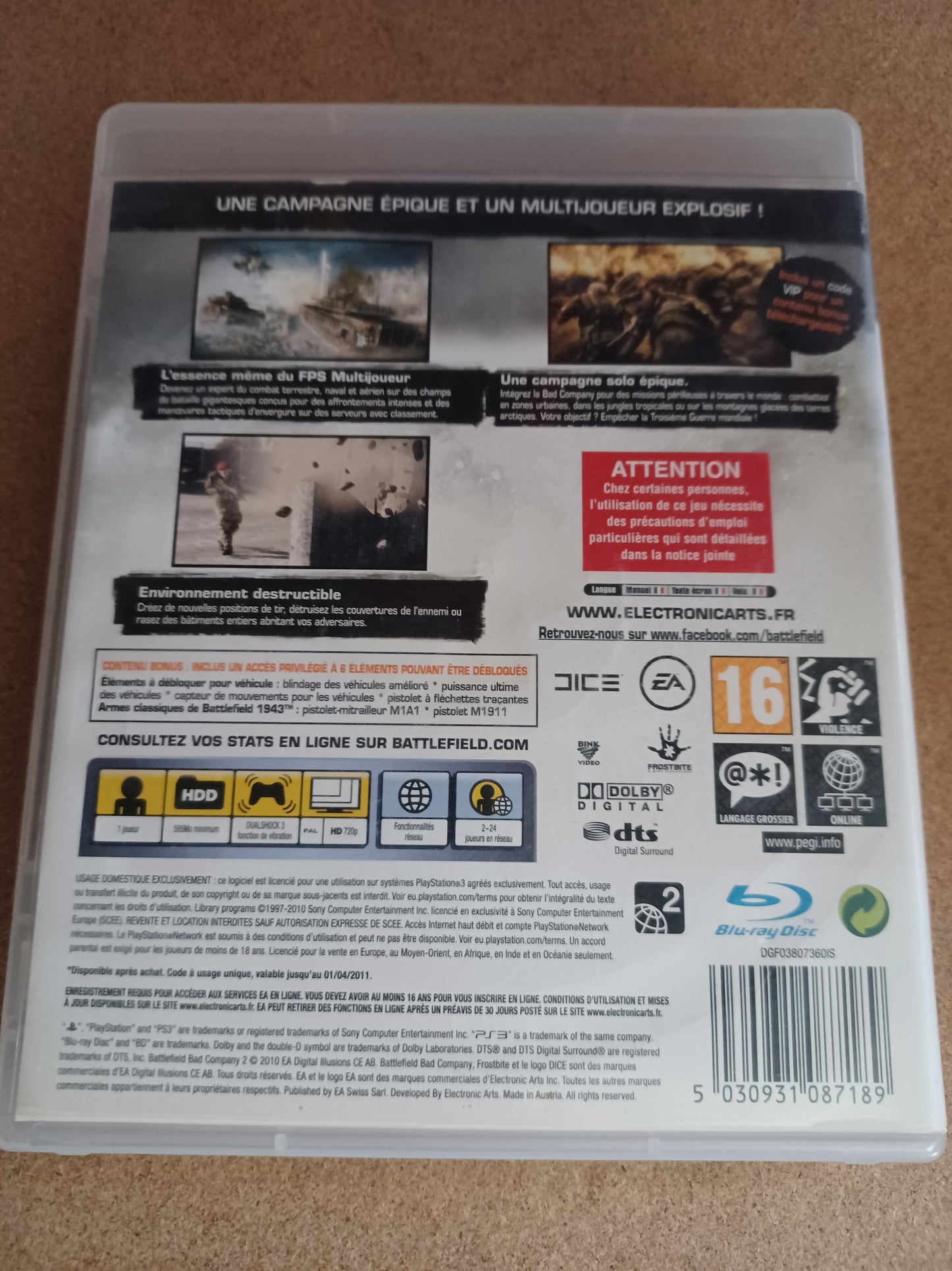 Battlefield : Bad company 2