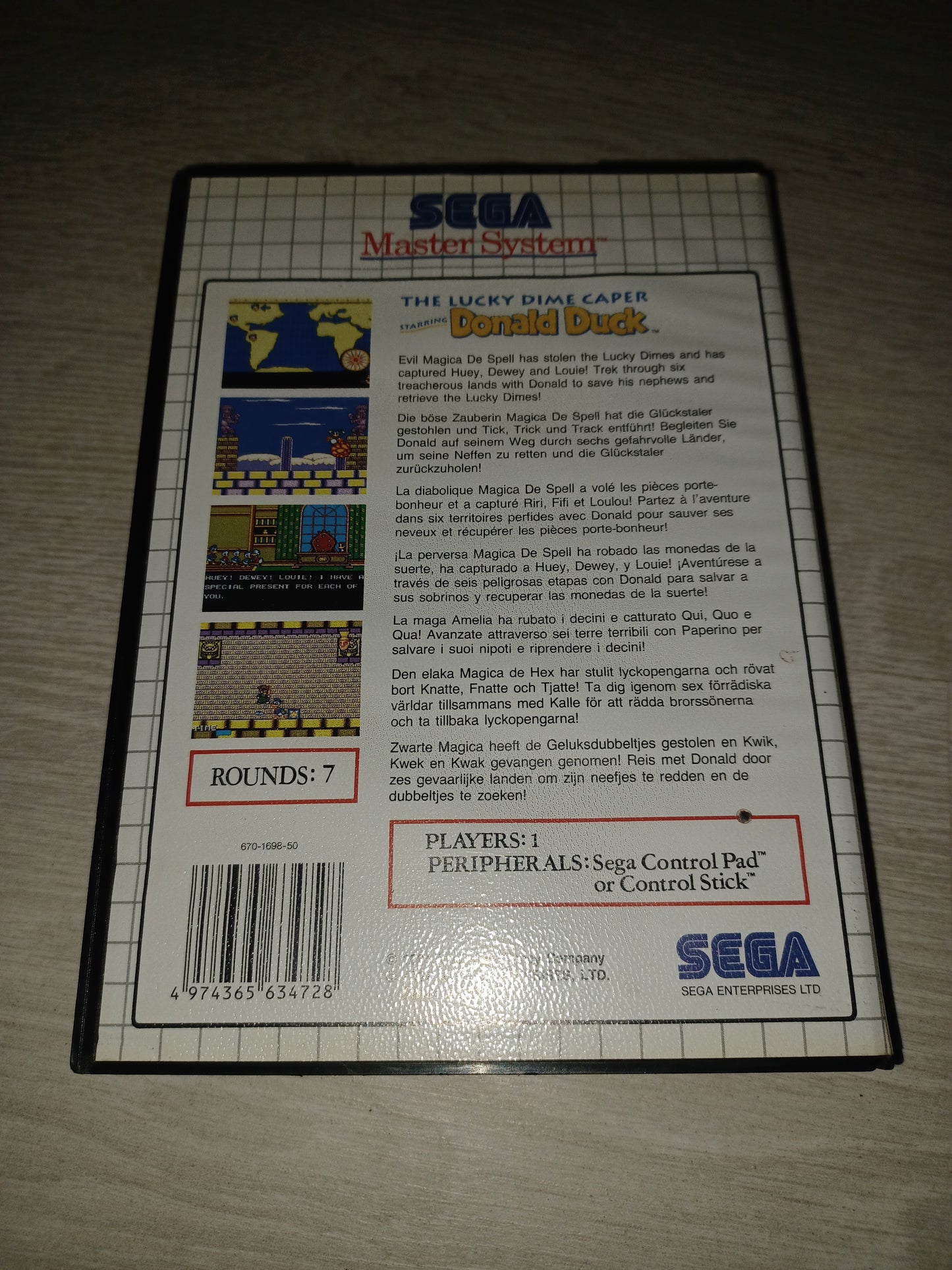 The lucky dime caper starring donald duck