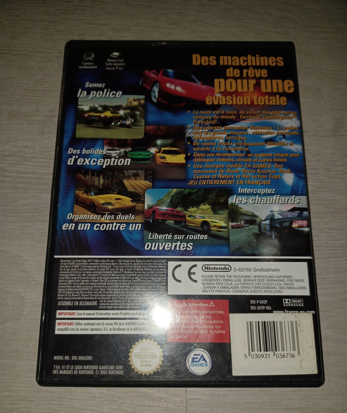Need for speed : Poursuite infernale 2