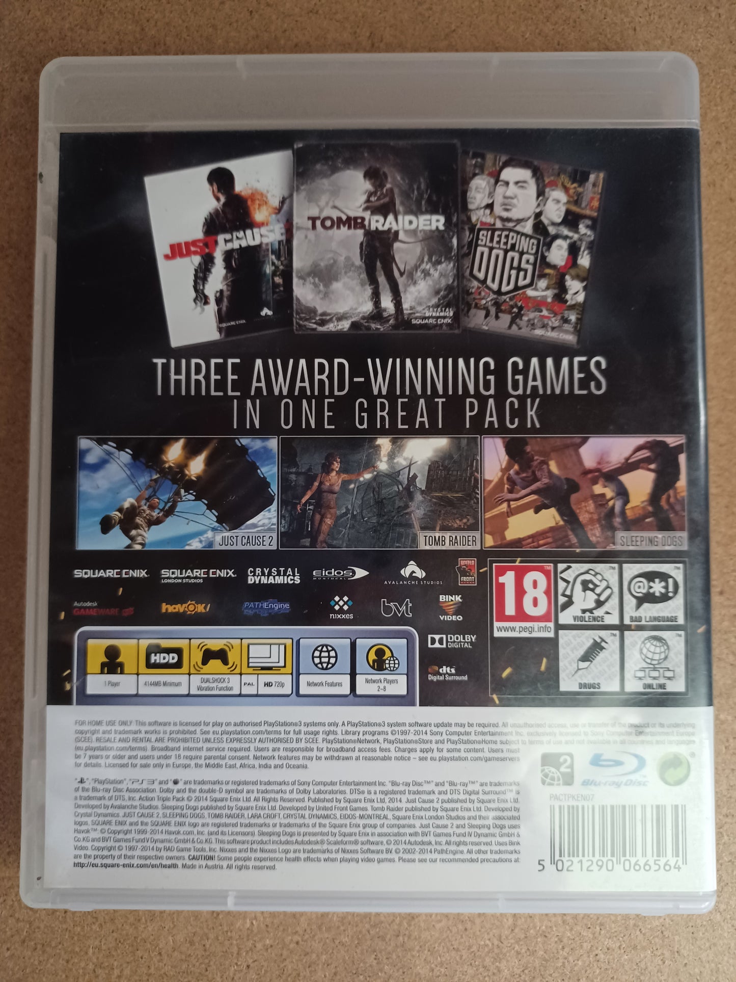 Ultimate action Triple pack