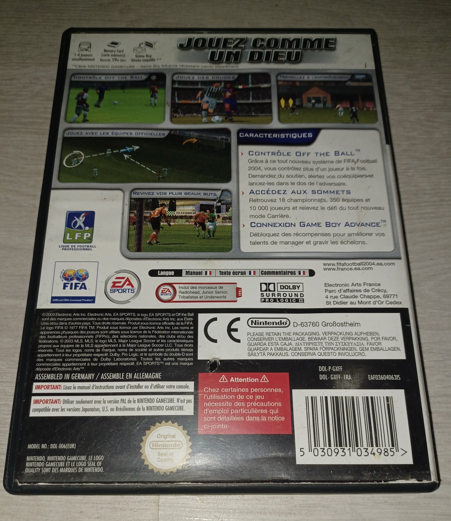 Fifa football 2004