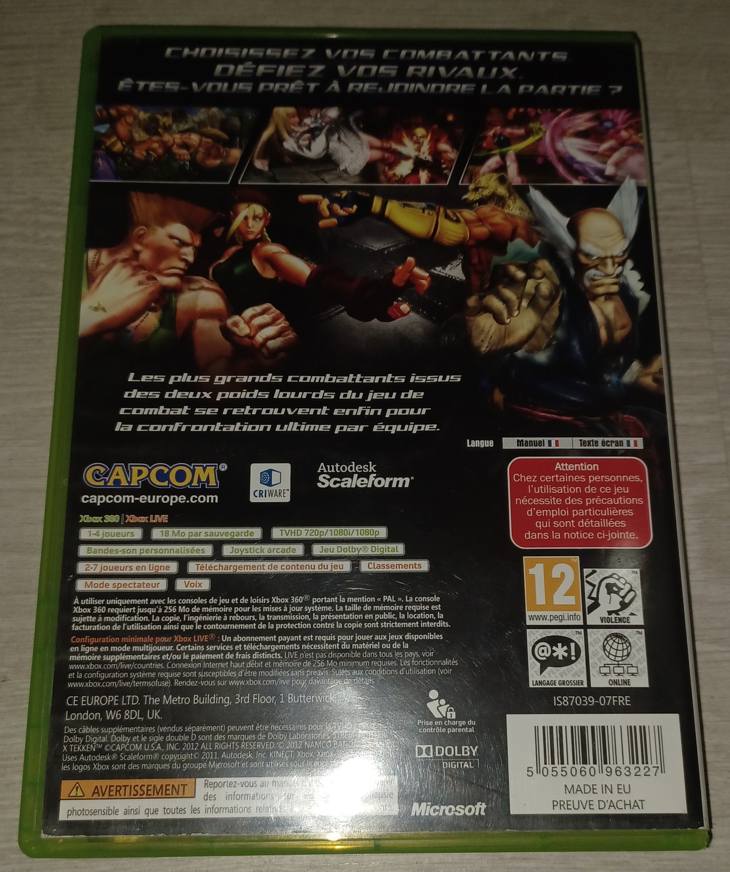 Street fighter x Tekken