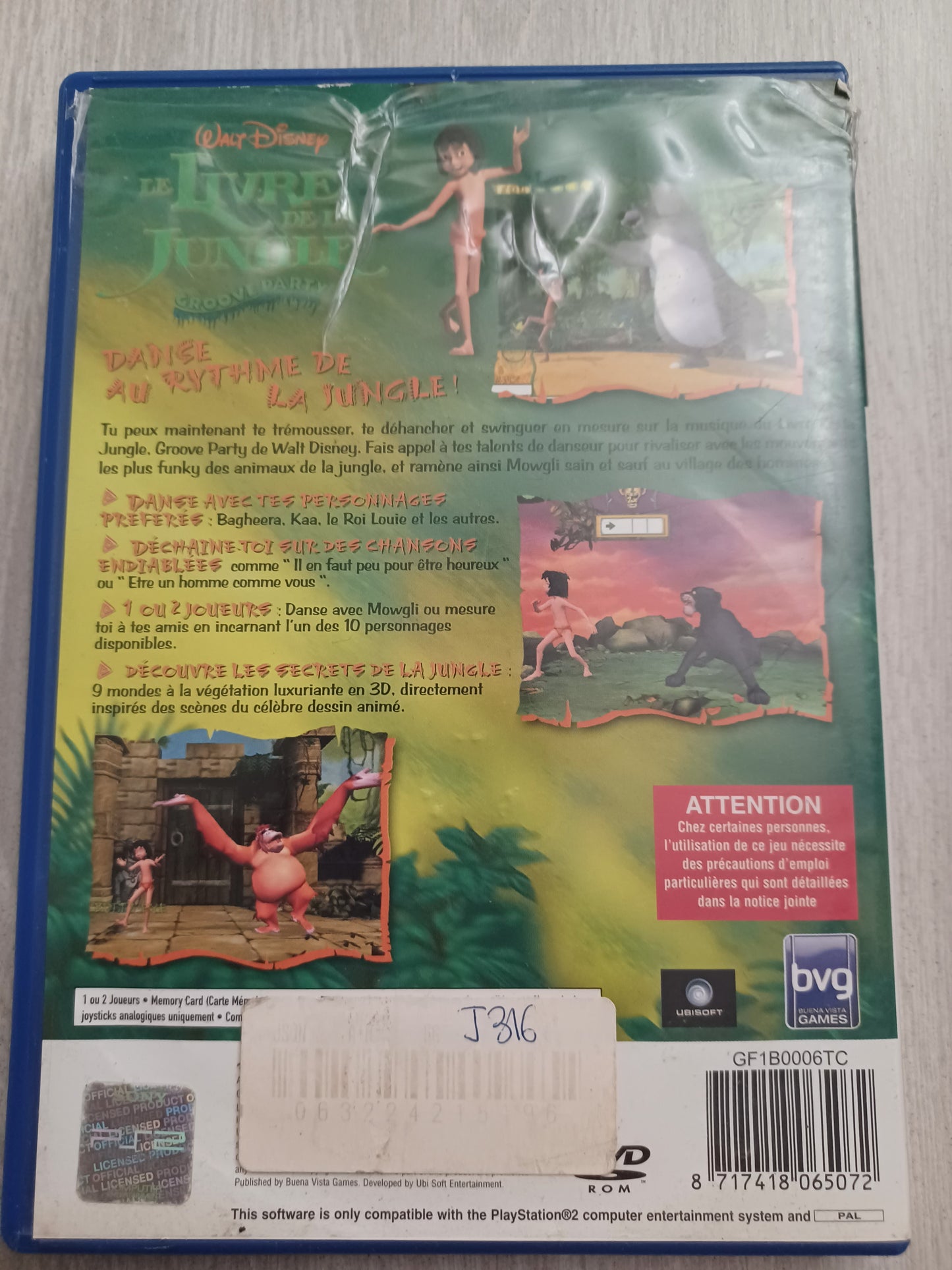 Walt disney - Le livre de la jungle, Groove party