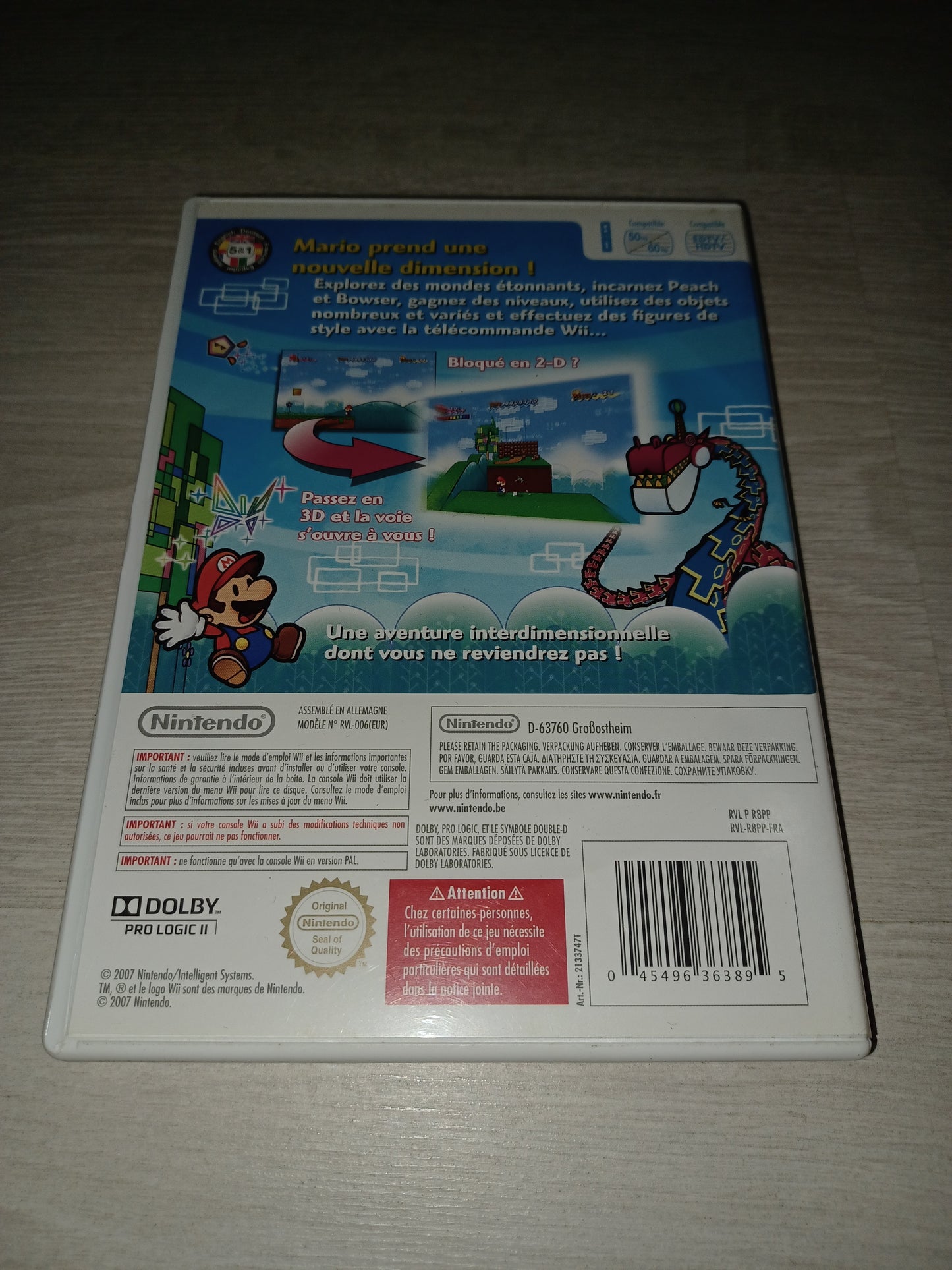 Super paper mario (nintendo selects)