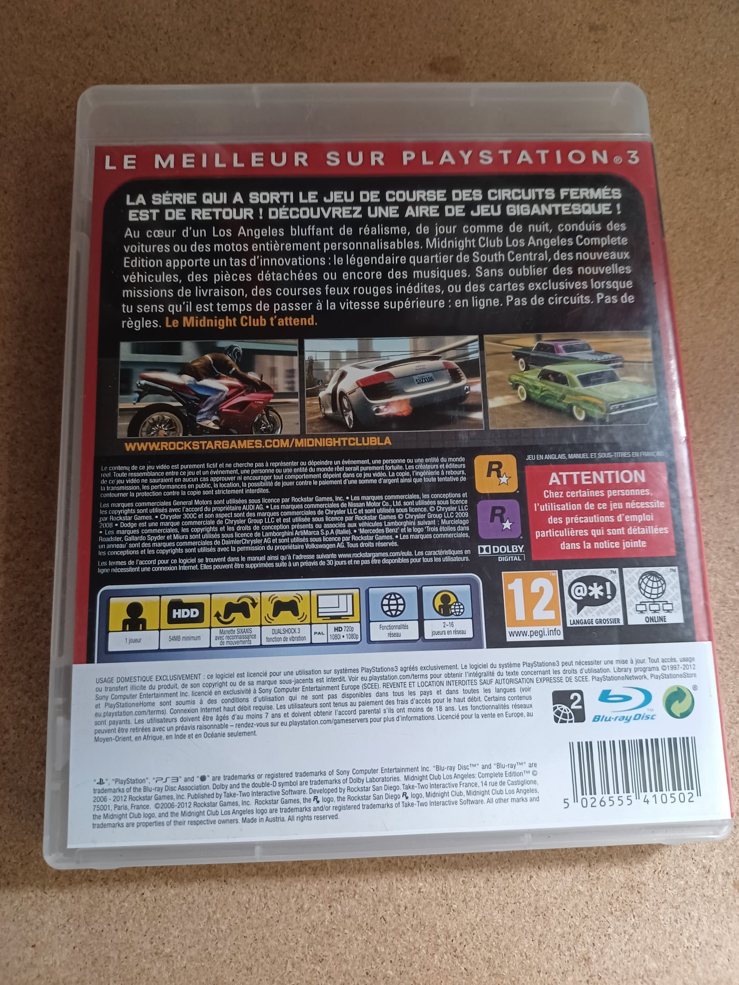 Midnight club Los Angeles Complète edition (Essentials)