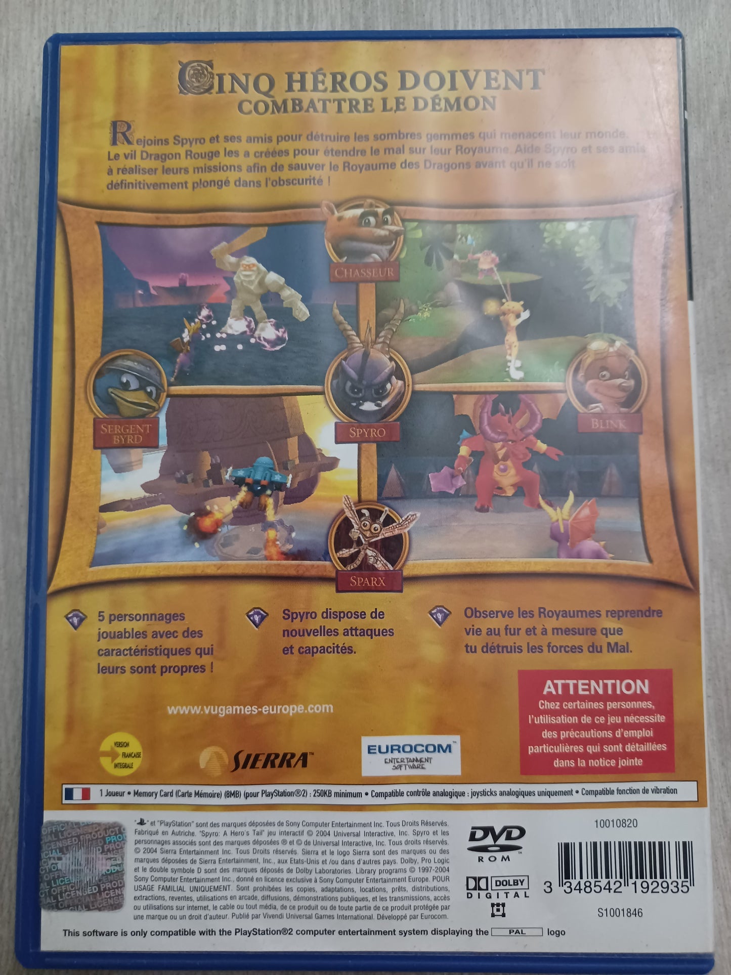 Spyro : A hero's Tail