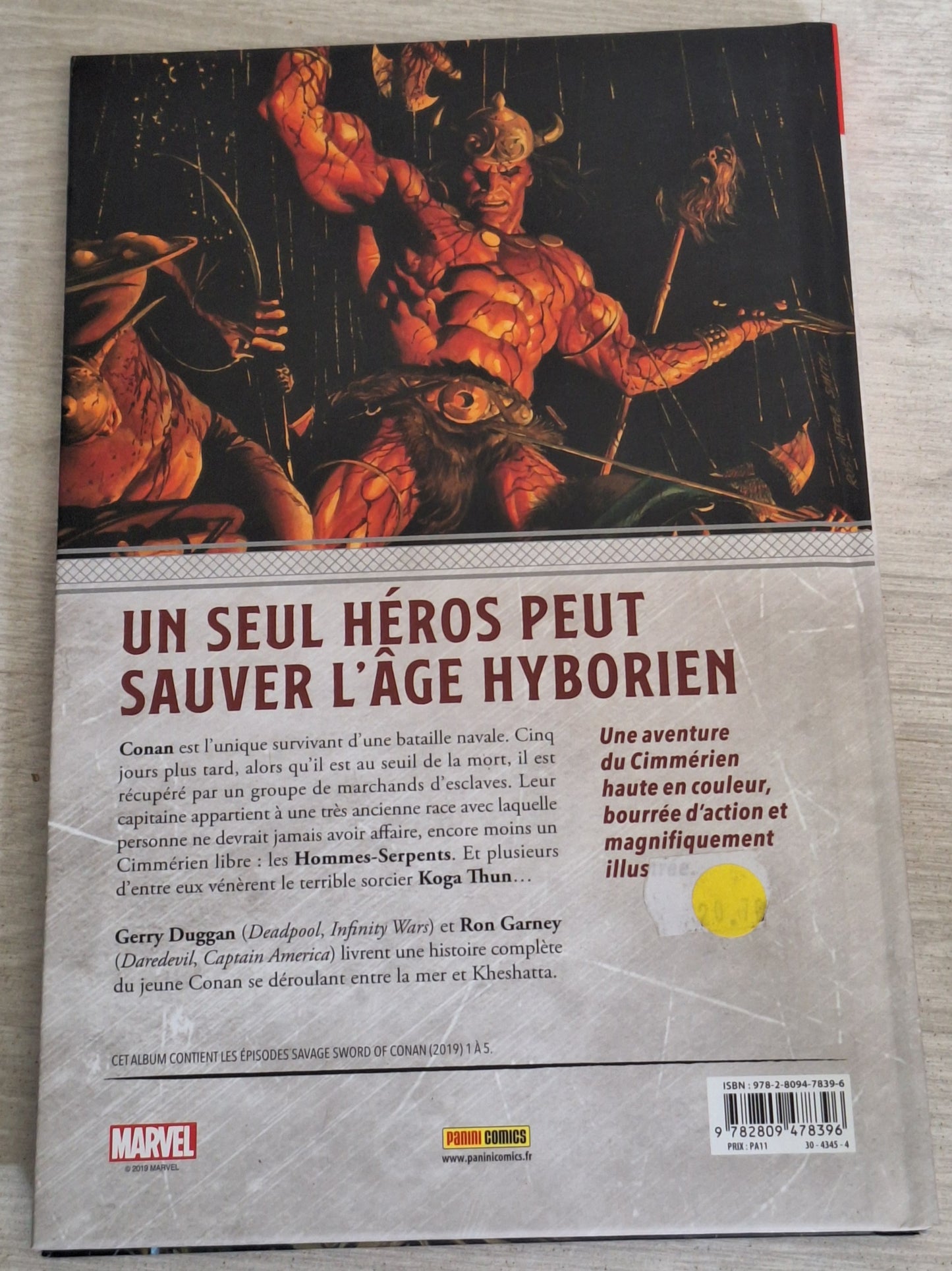 Savage sword of Conan : Le culte de Koga Thun