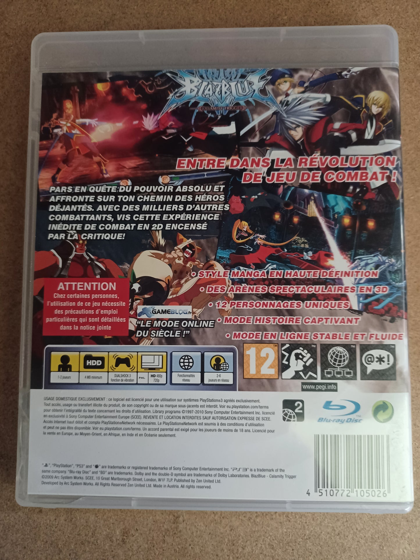 Blaz blue : calamity trigger