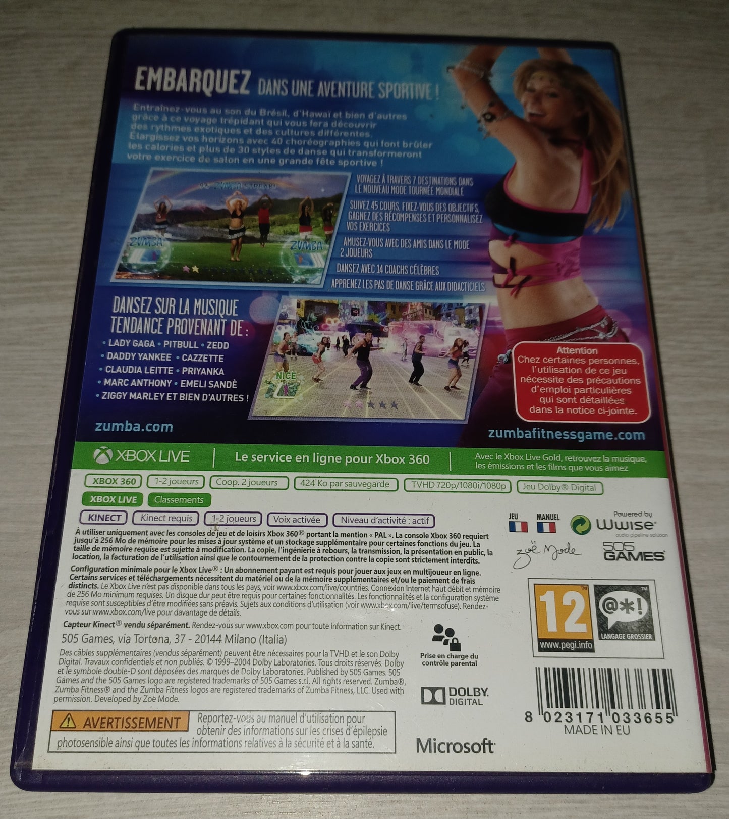 Zumba fitness world party