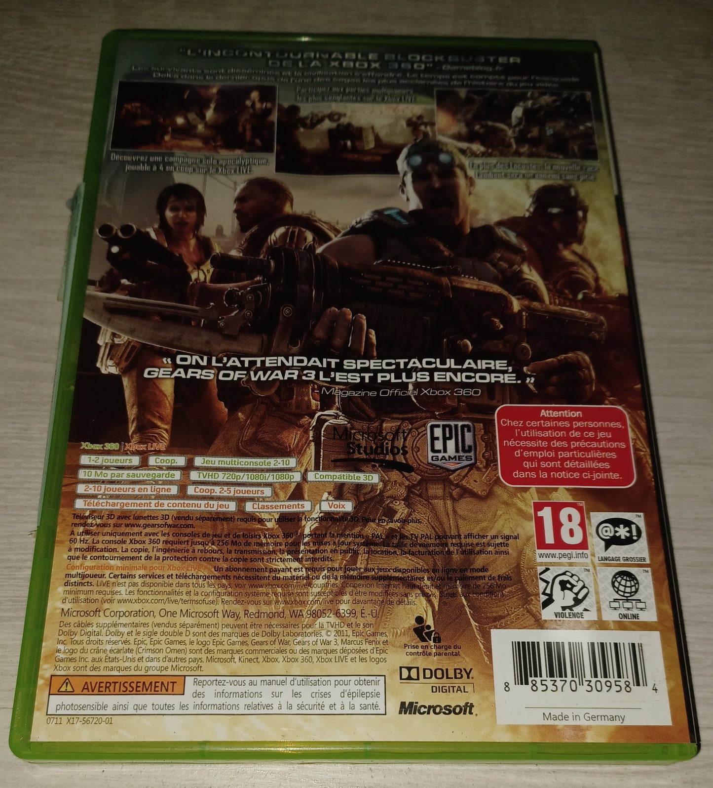 Gears of war 3