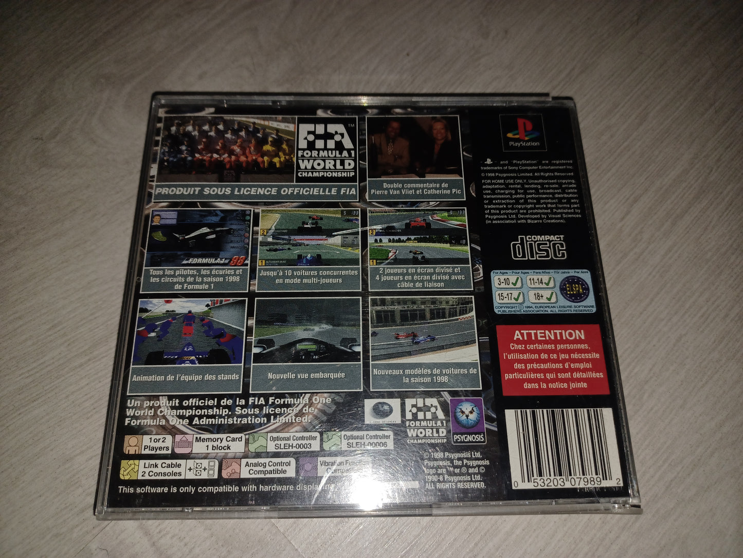 Formula one 98