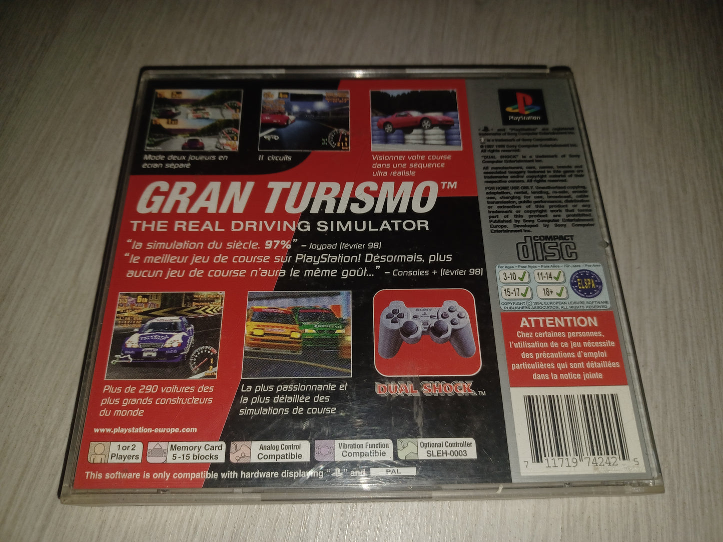 Gran turismo (Platinum)