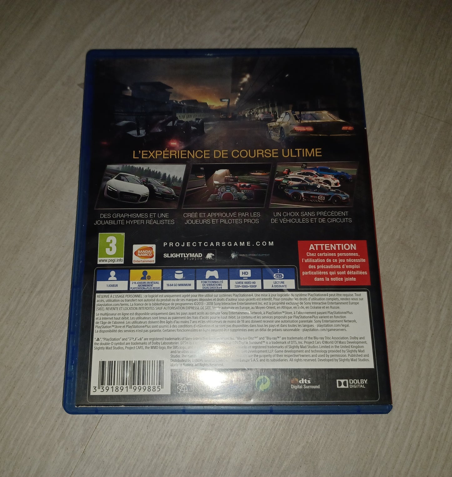 Project cars (Playstation hits)