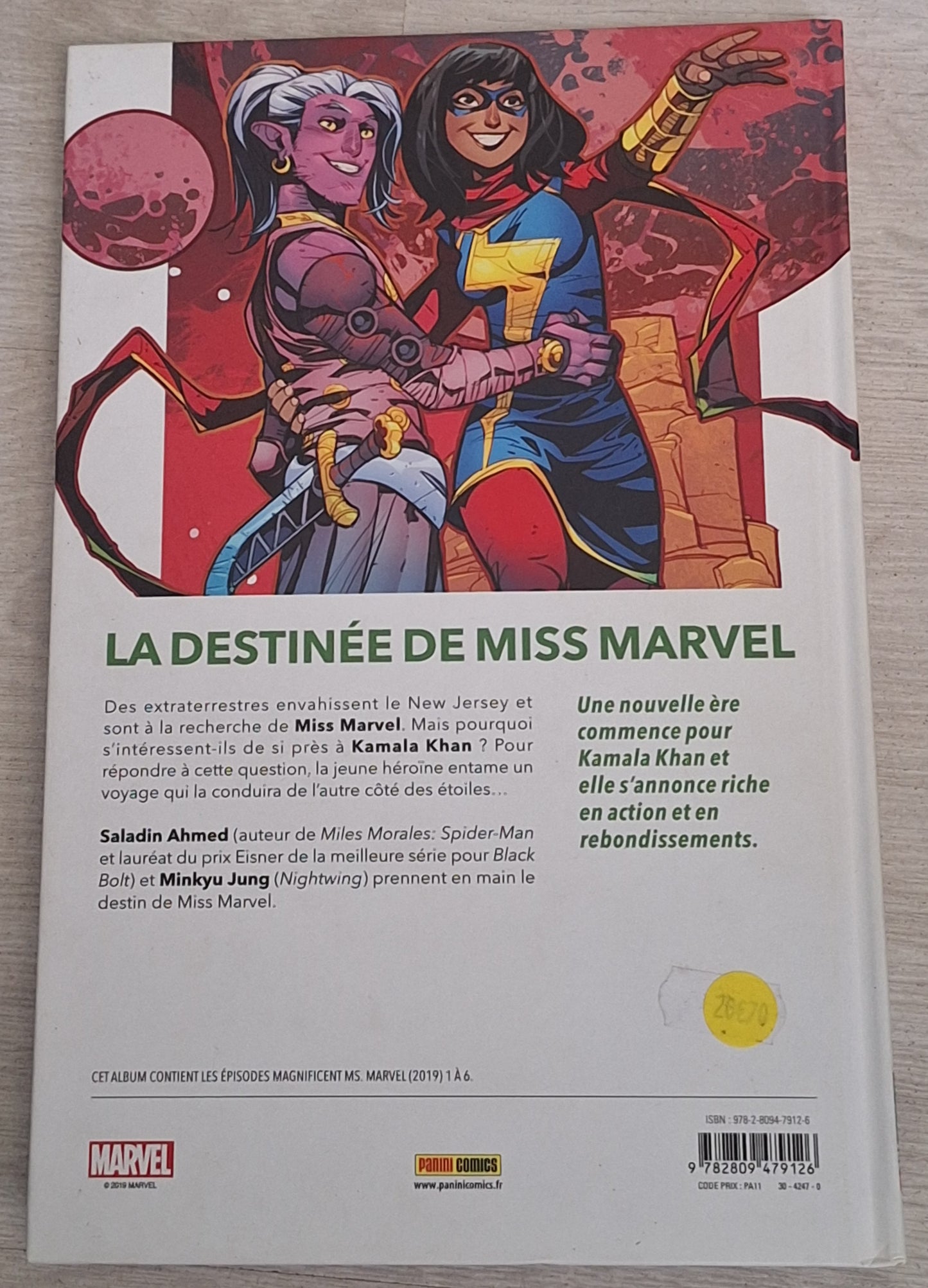 Miss Marvel : La fabuleuse Miss Marvel