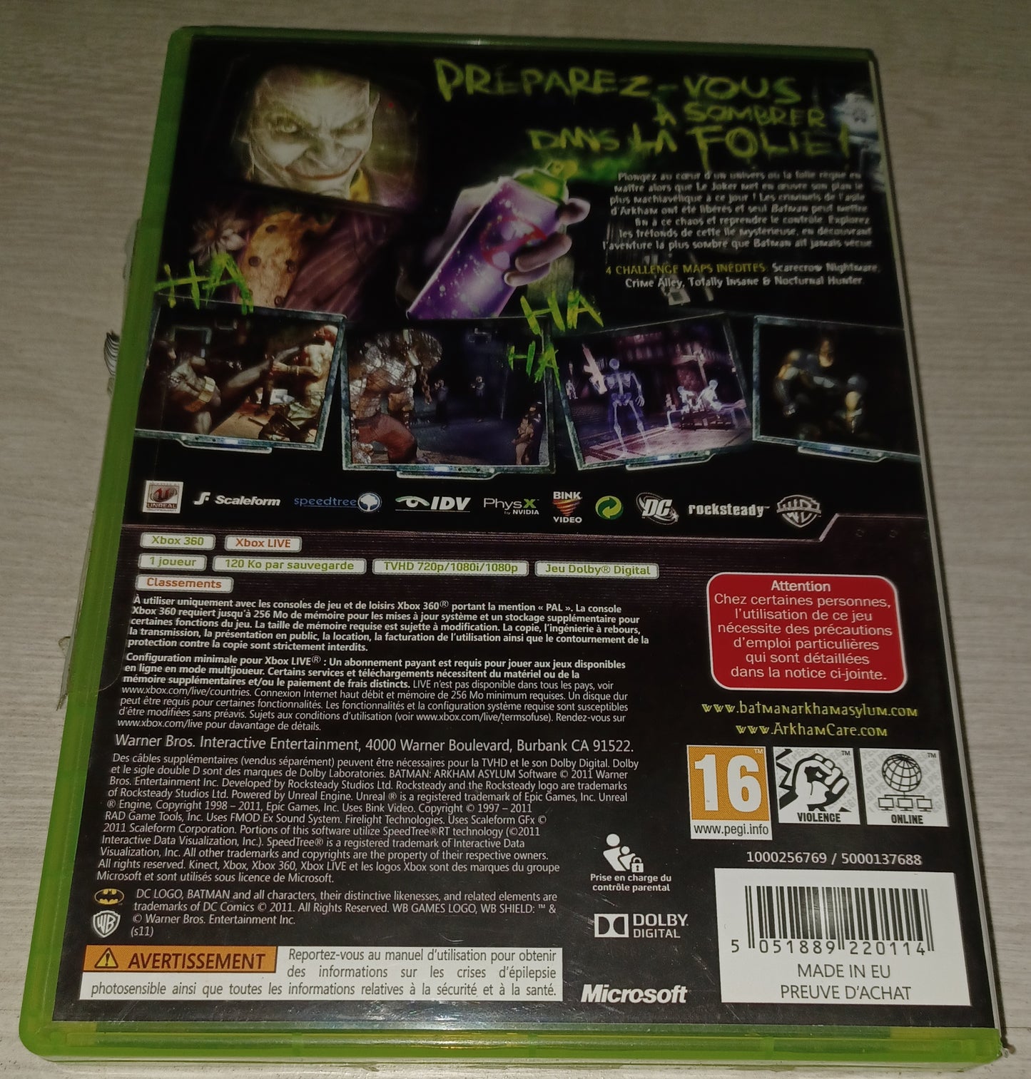 Batman arkham asylum