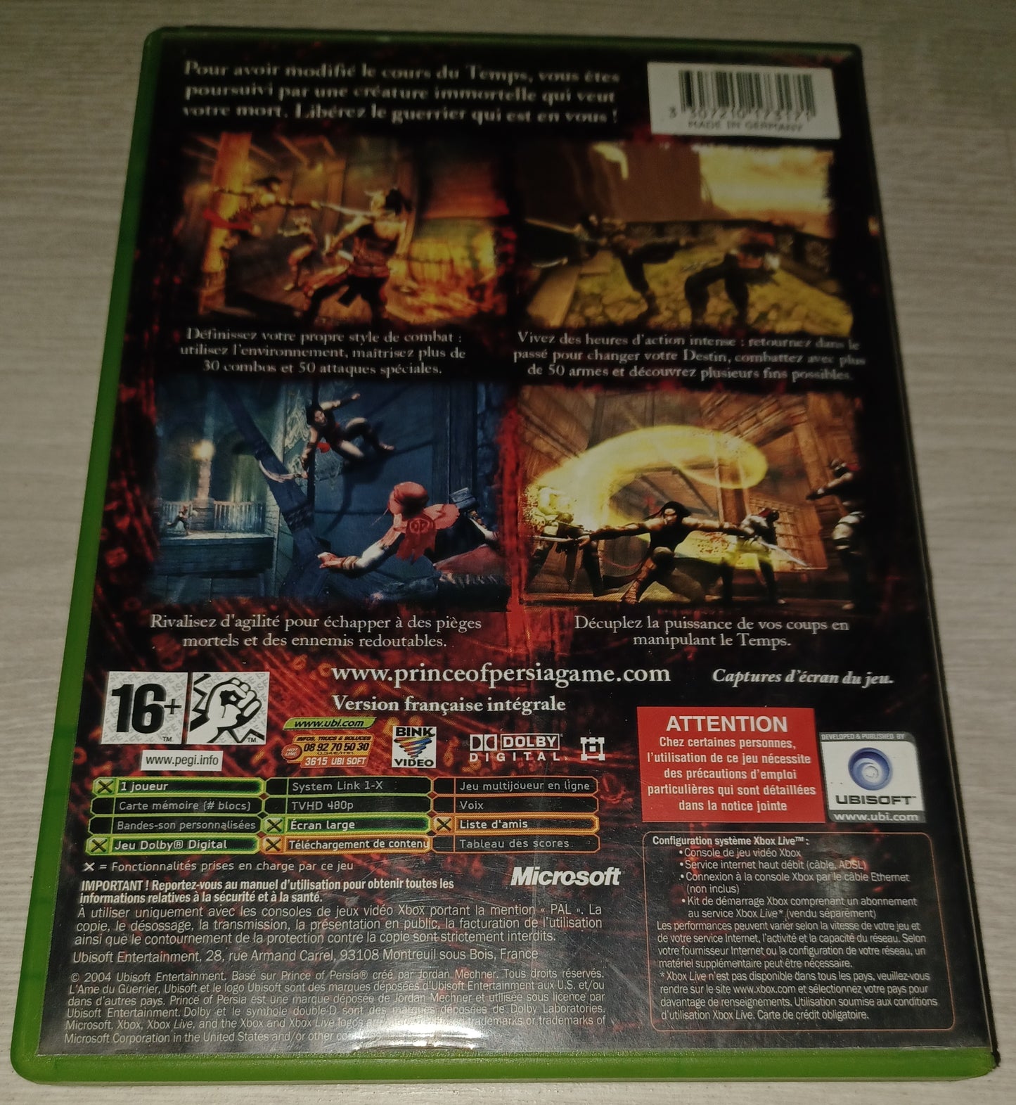 Prince of persia : L'âme du guerrier