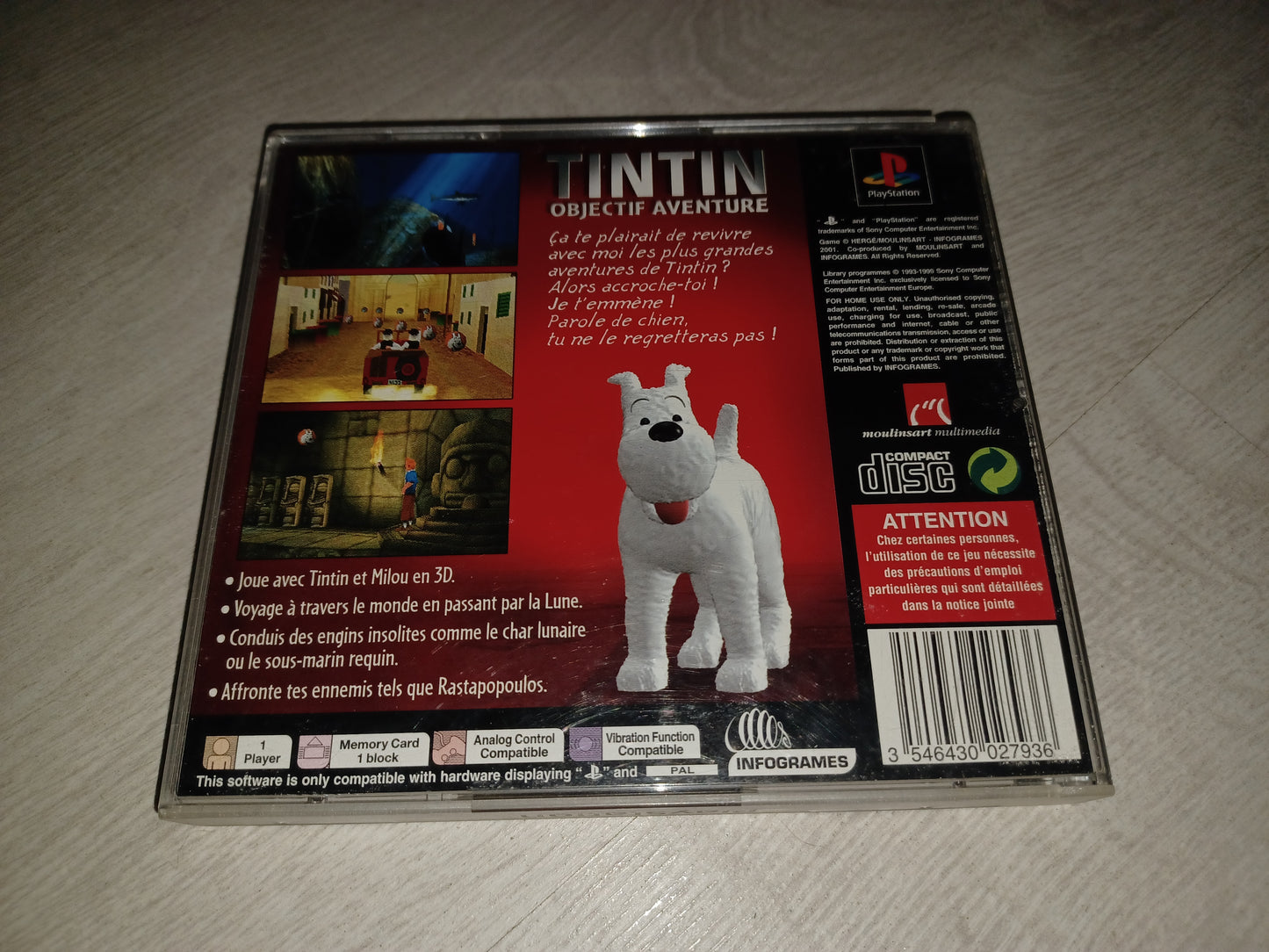 Tintin - Objectif aventure