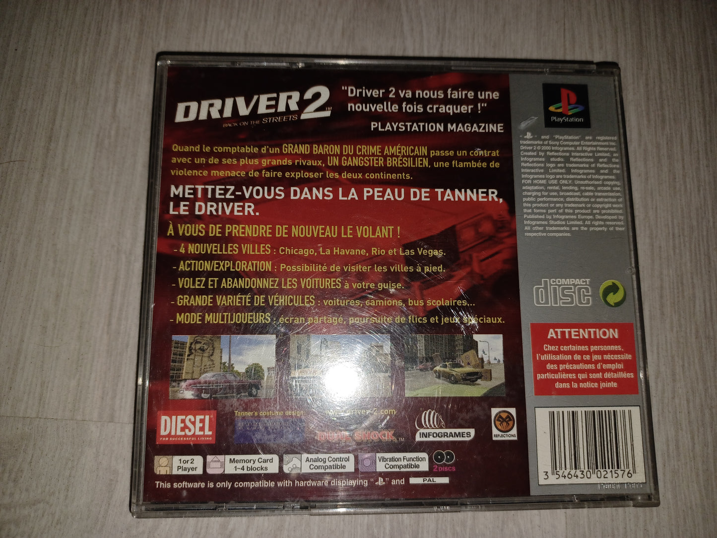 Driver 2 (Platinum)