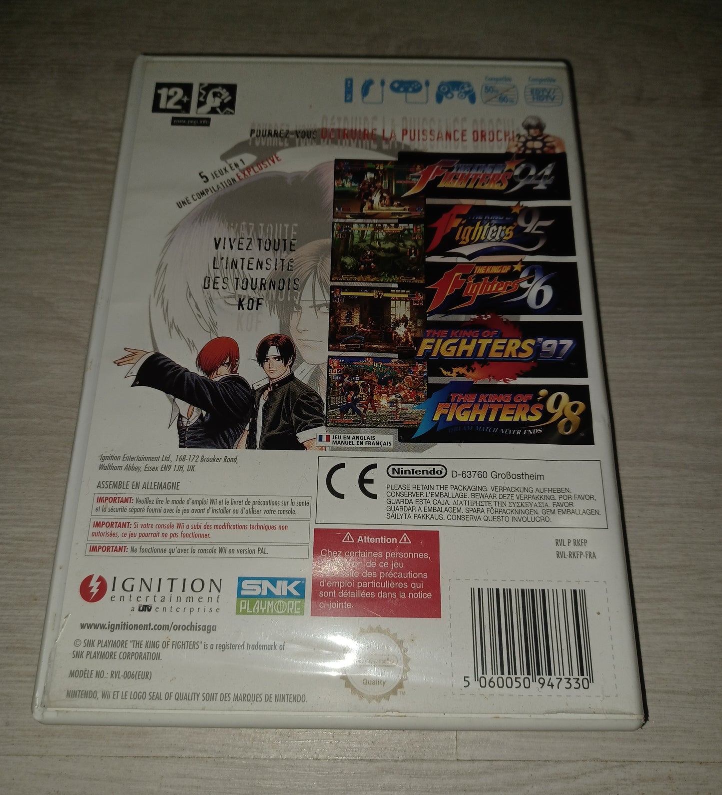 The king of fighters collection : The orochi saga