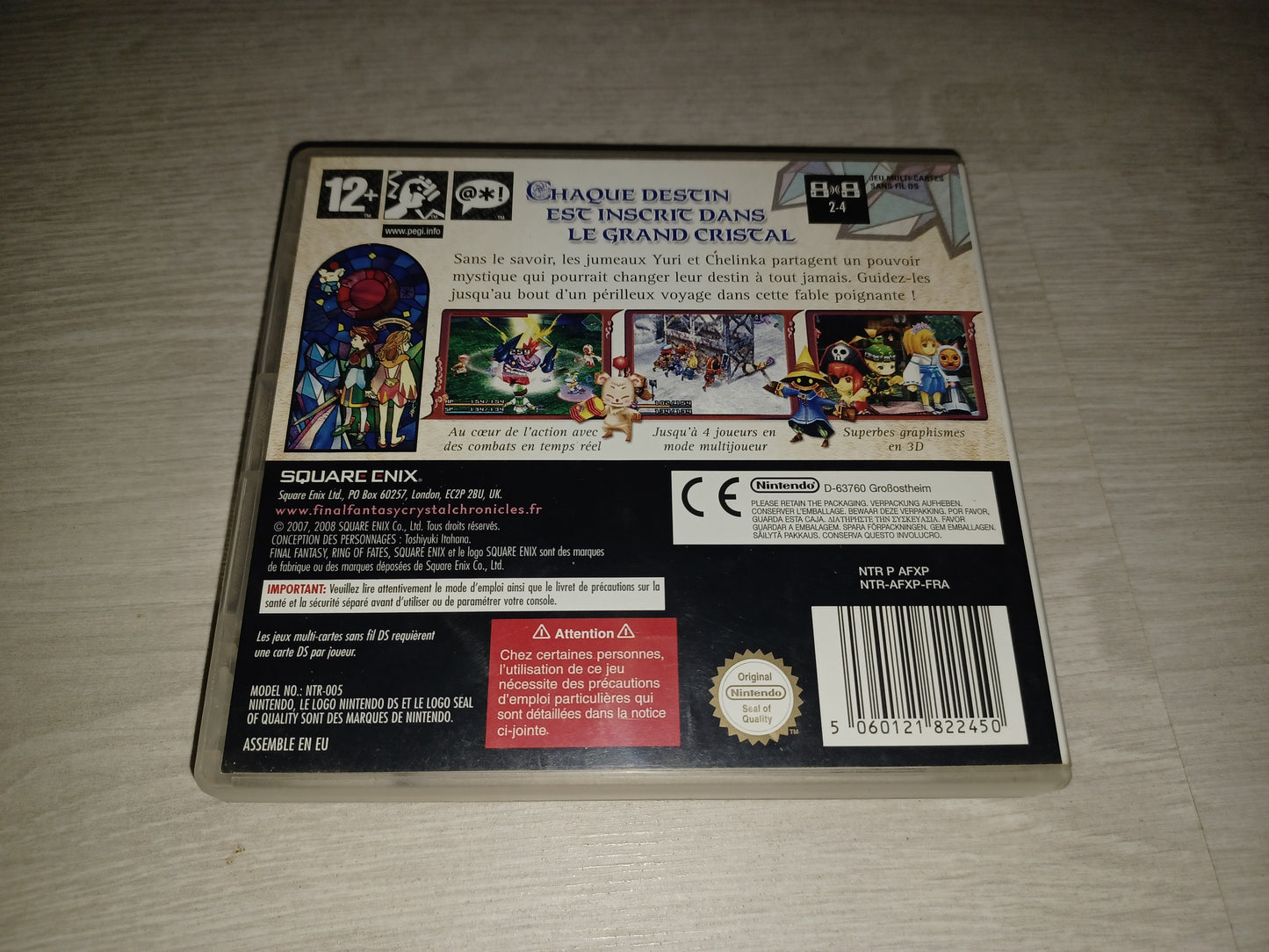 Final fantasy crystal chronicles : Ring of fates