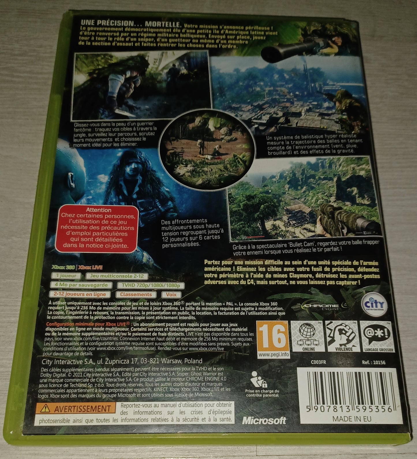 Sniper : ghost warrior