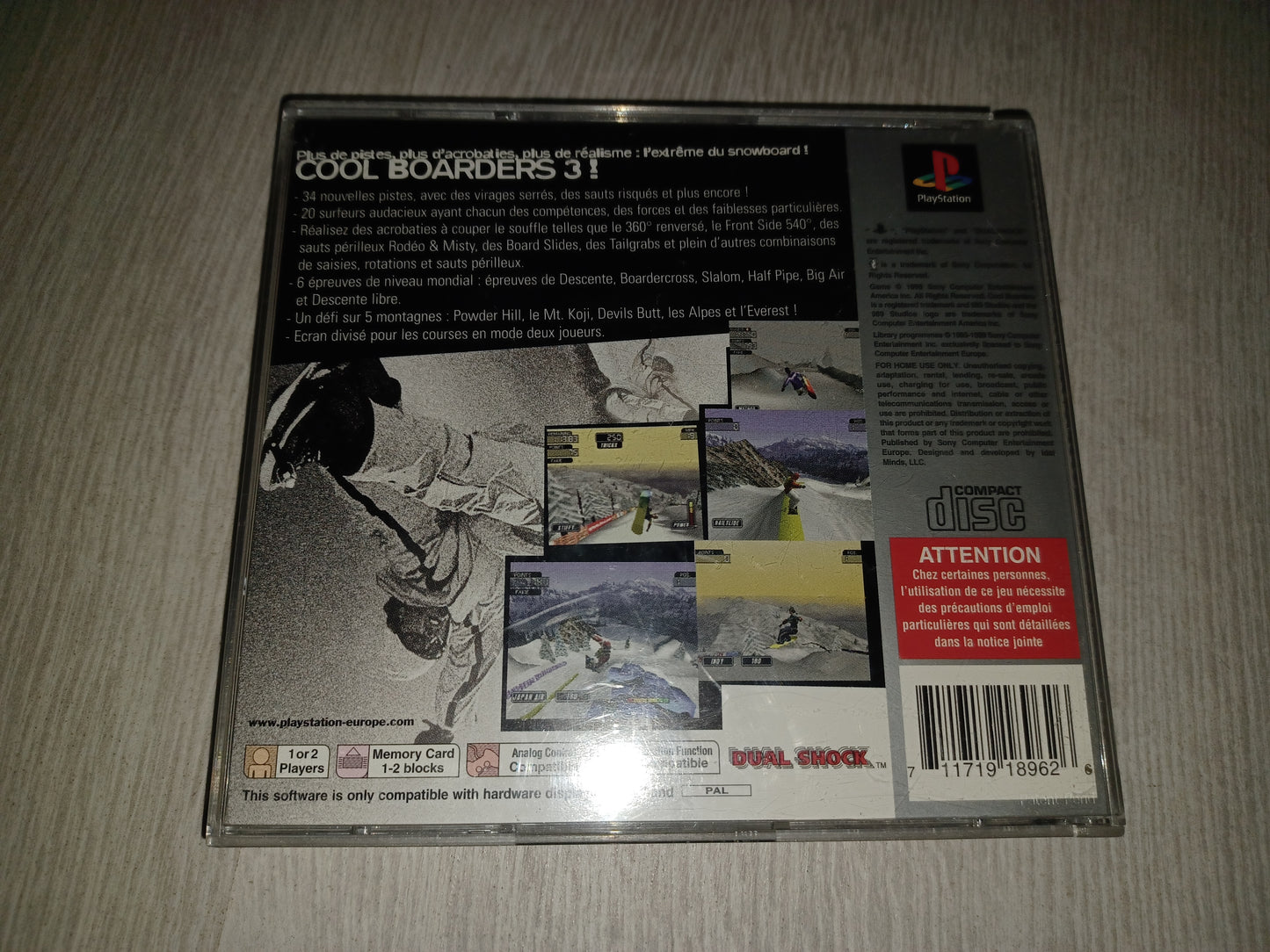 Cool boarders 3 (Platinum)
