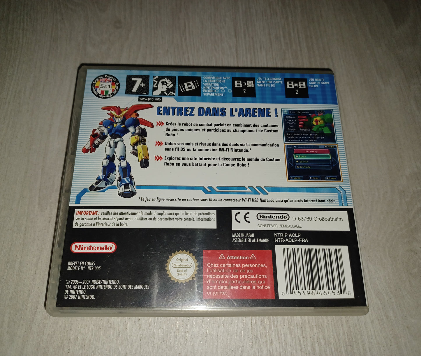 Custom robo arena