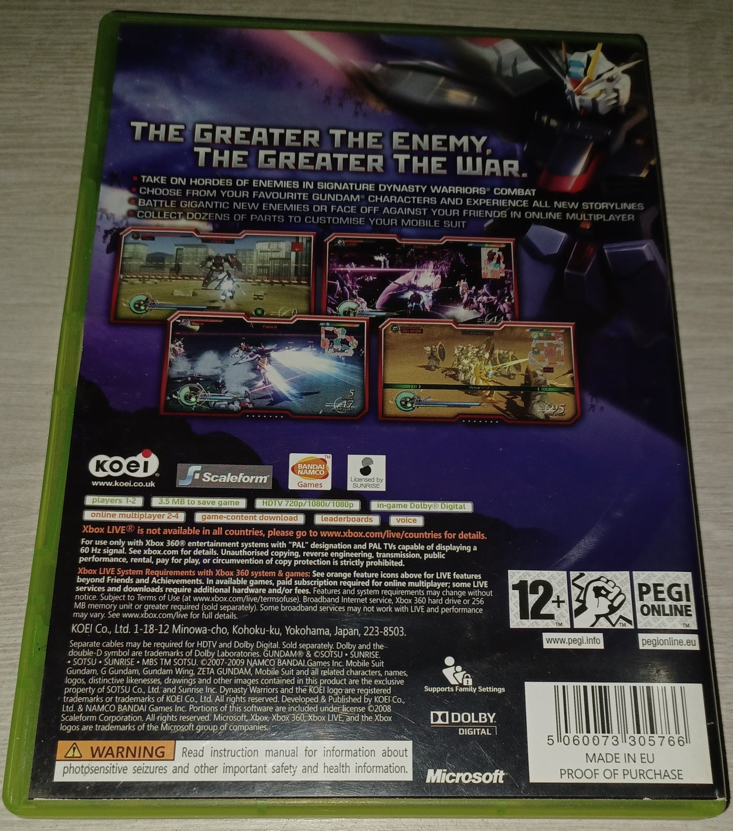 Dynasty warriors gundam 2