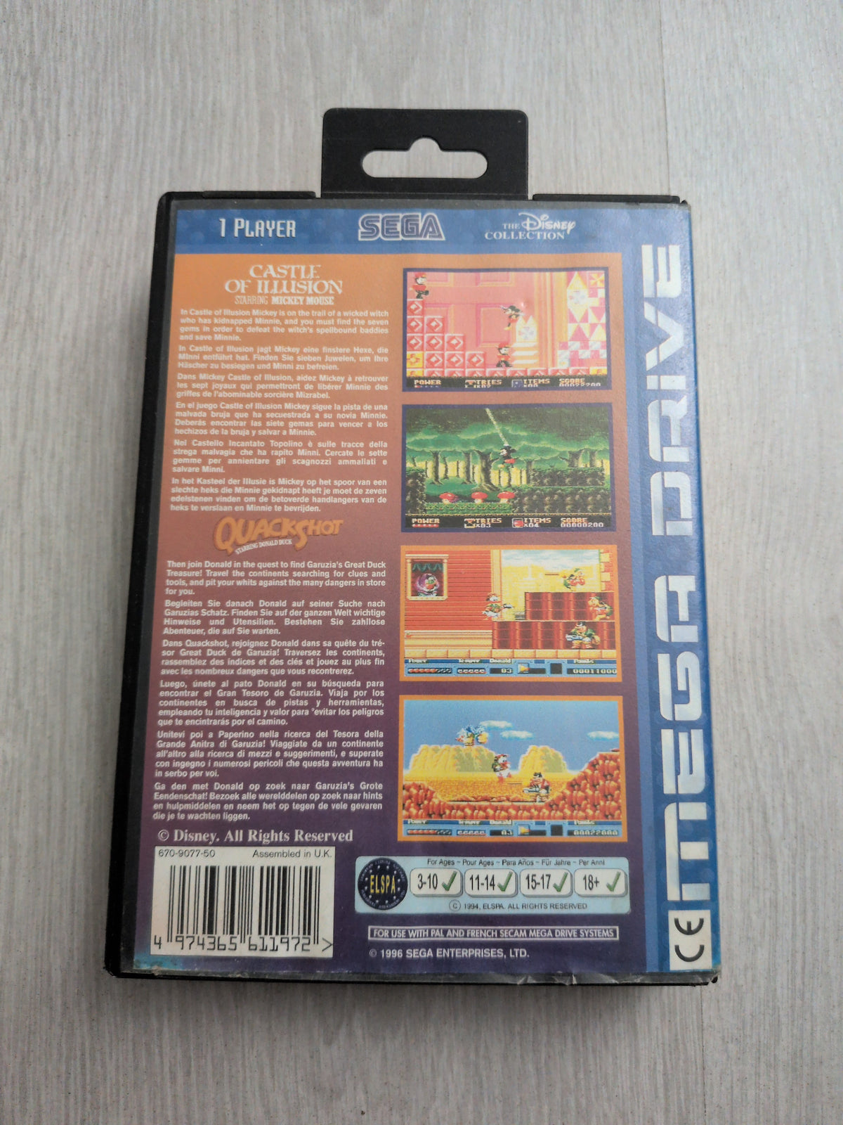 Quackshot / Castle of illusion