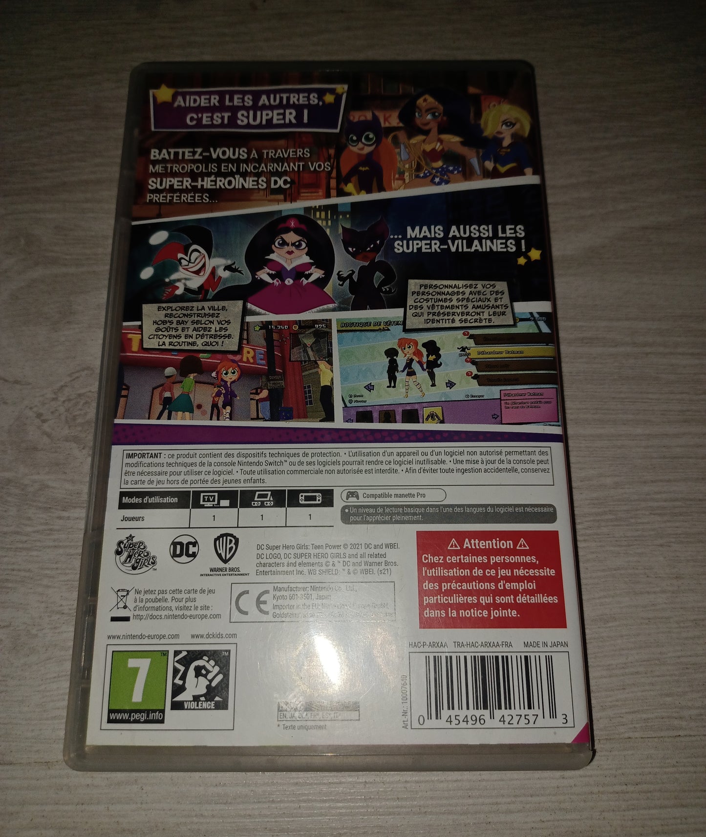 DC Super hero girls : Teen power