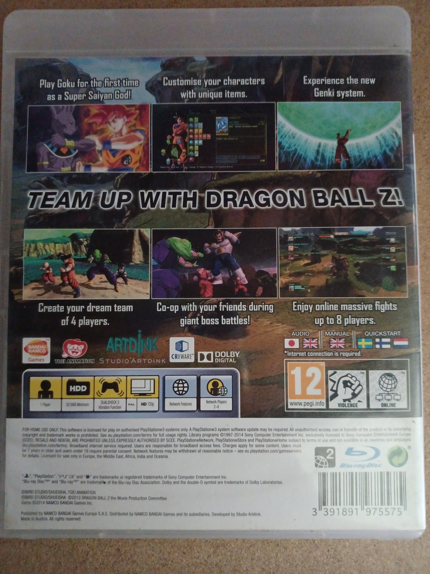 Dragon Ball z : Battle of z
