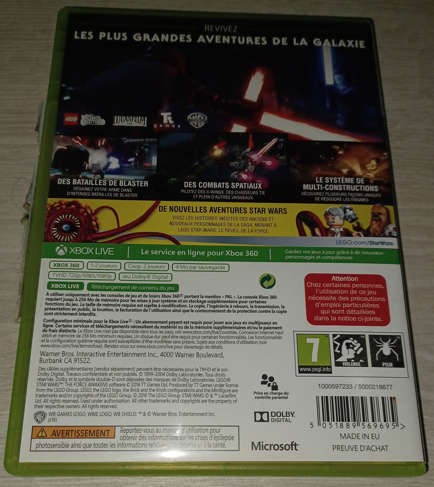 Lego star wars : Le réveil de la force